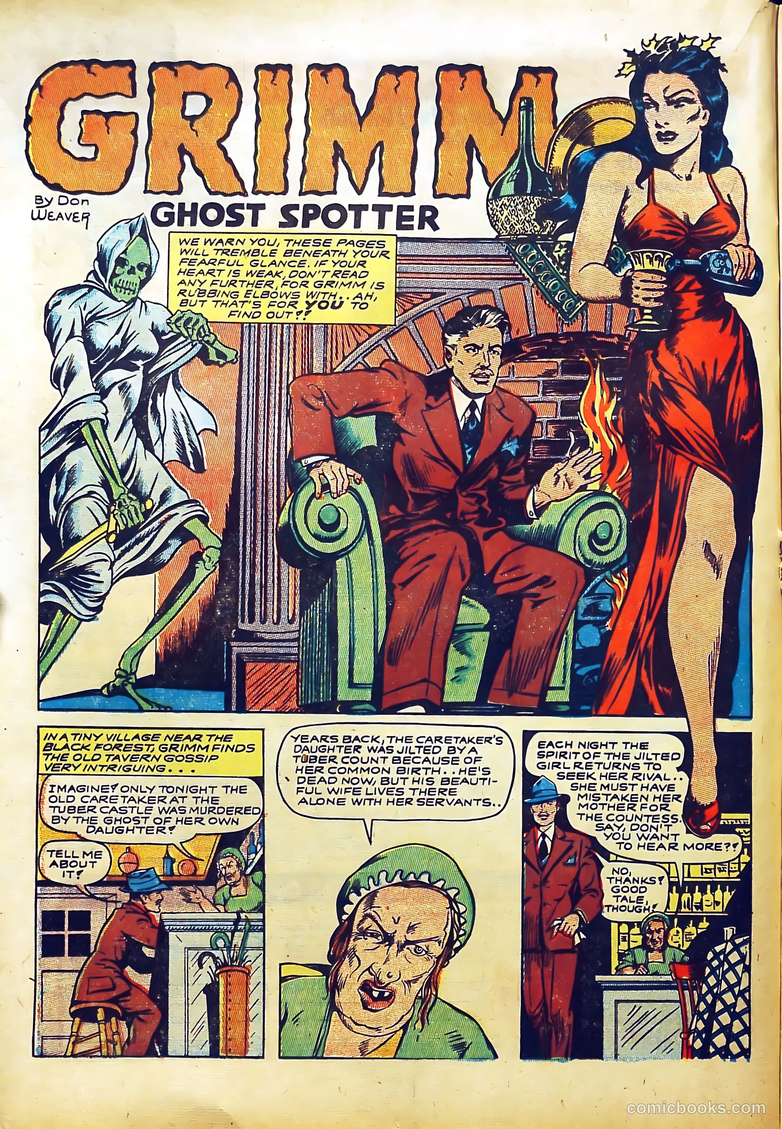 Bomber Comics #1 (1944) — page 30 of 60