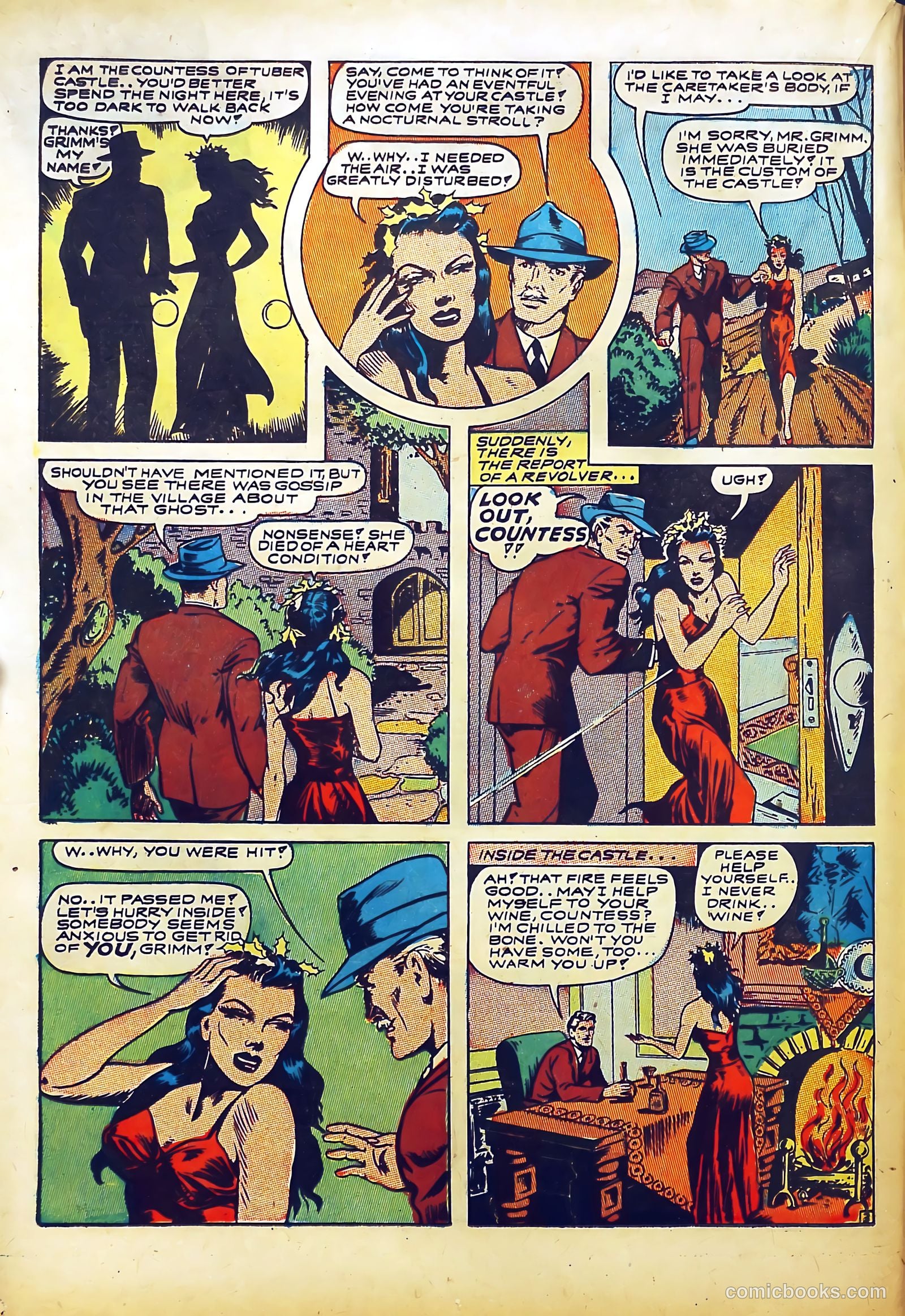 Bomber Comics #1 (1944) — page 32 of 60