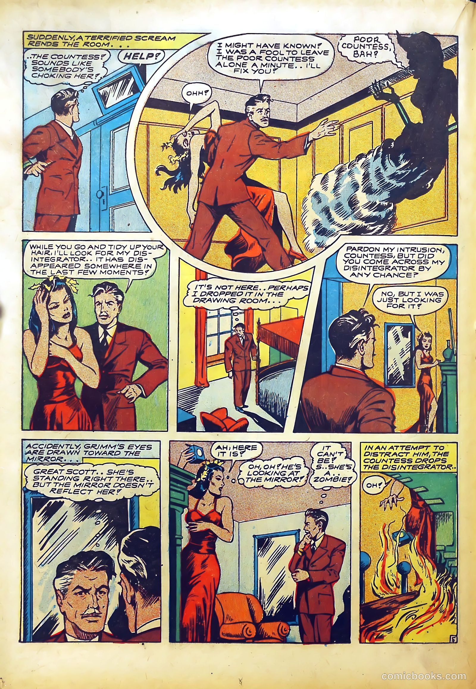 Bomber Comics #1 (1944) — page 34 of 60