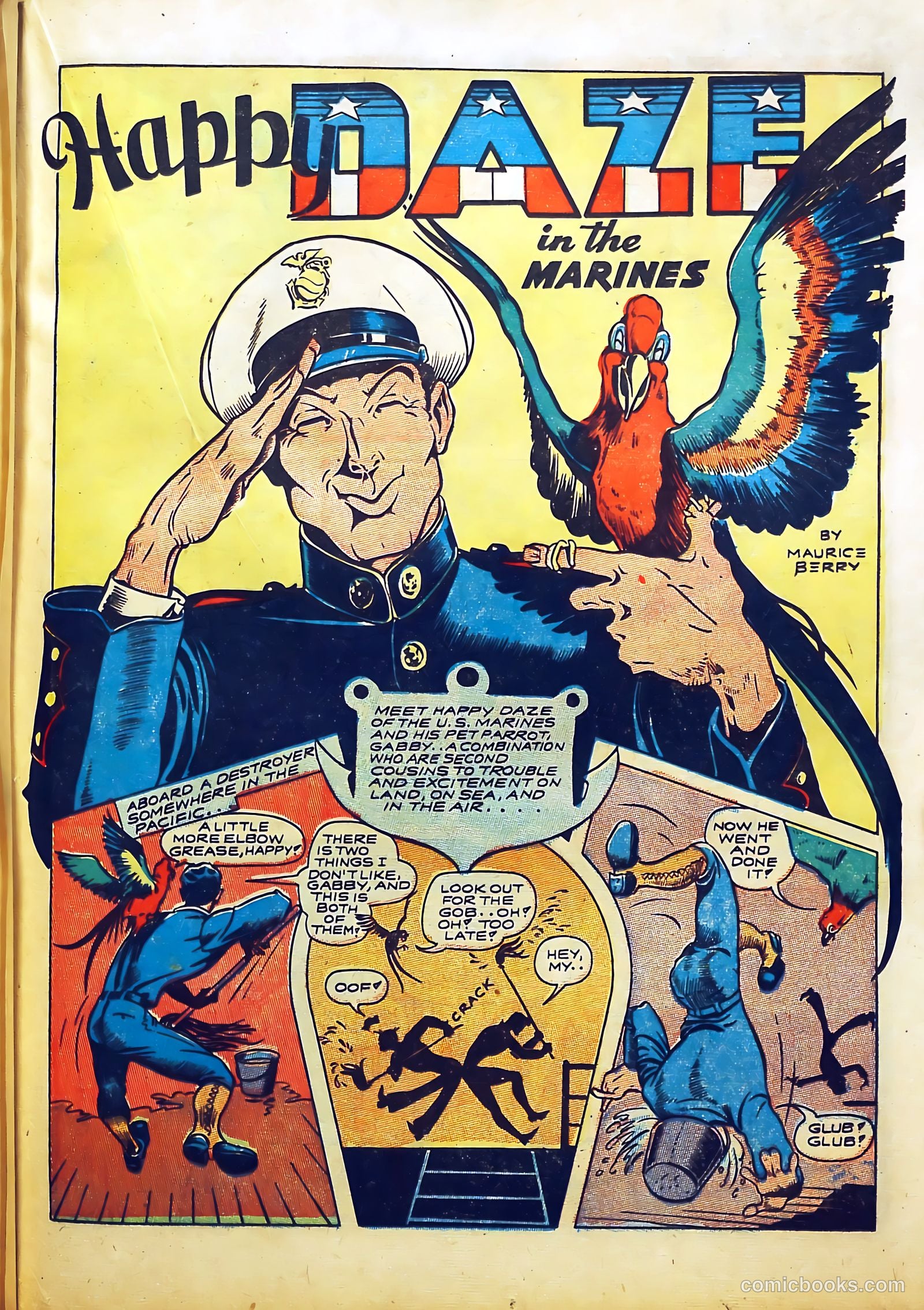 Bomber Comics #1 (1944) — page 37 of 60