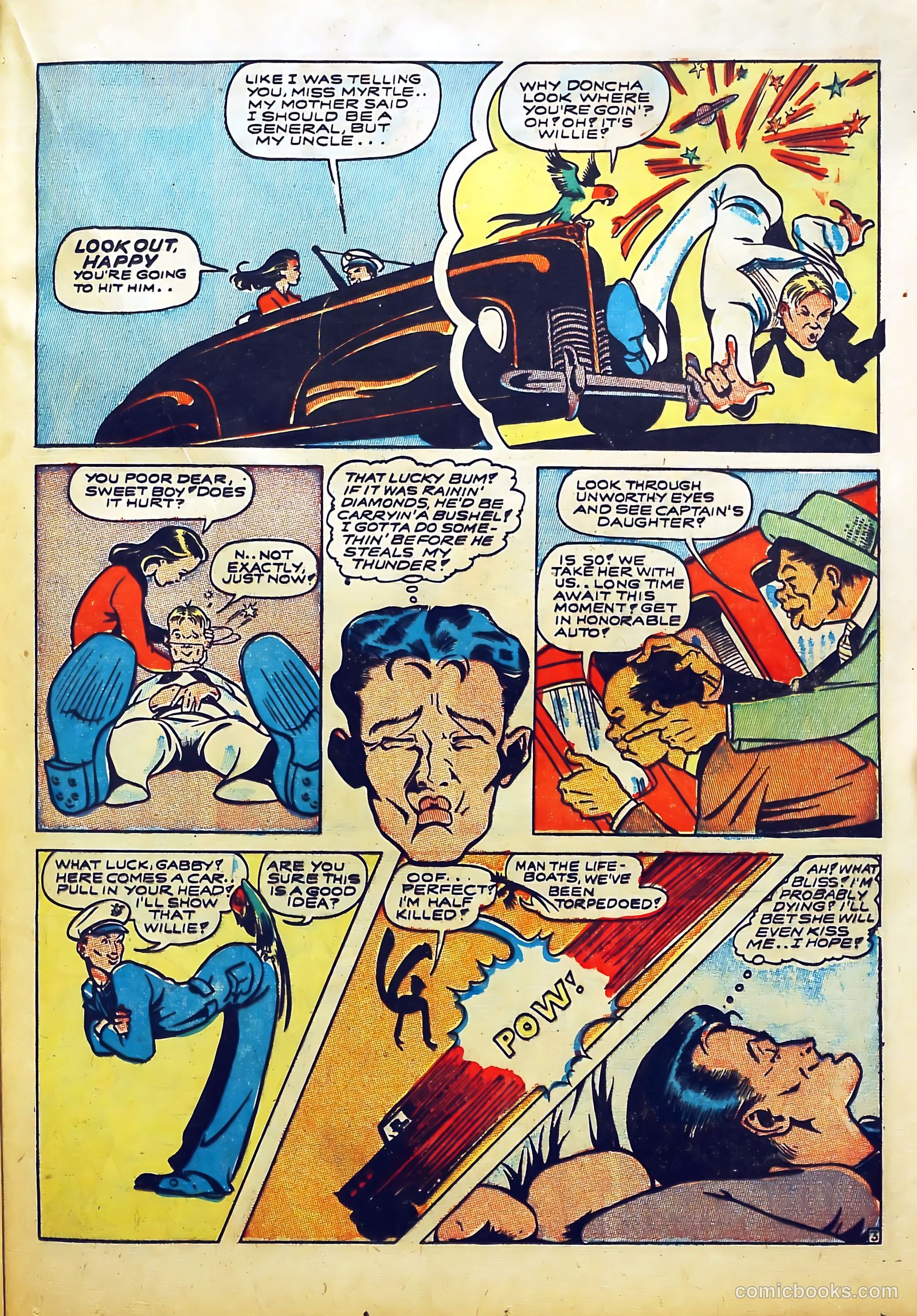 Bomber Comics #1 (1944) — page 39 of 60