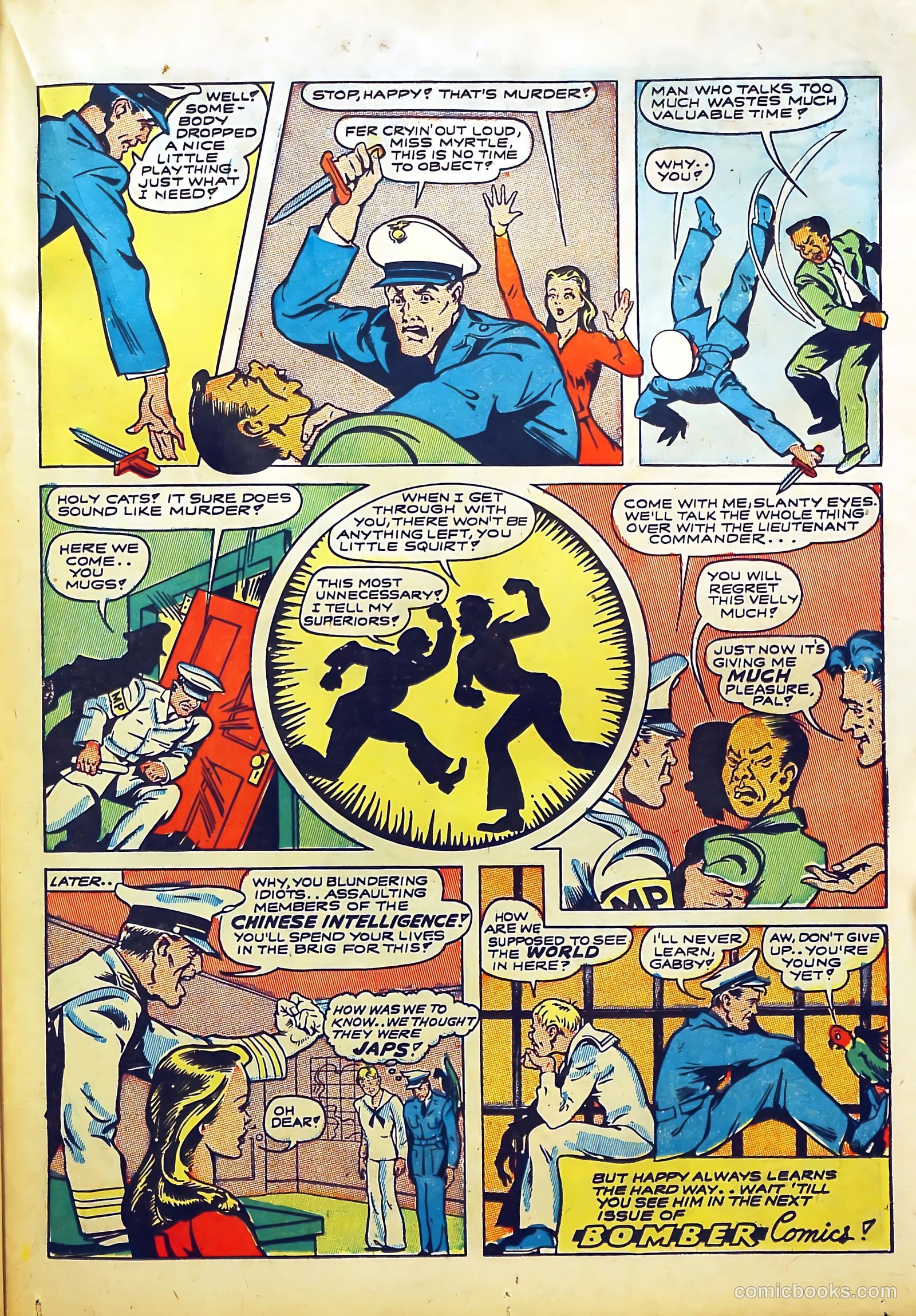 Bomber Comics #1 (1944) — page 41 of 60