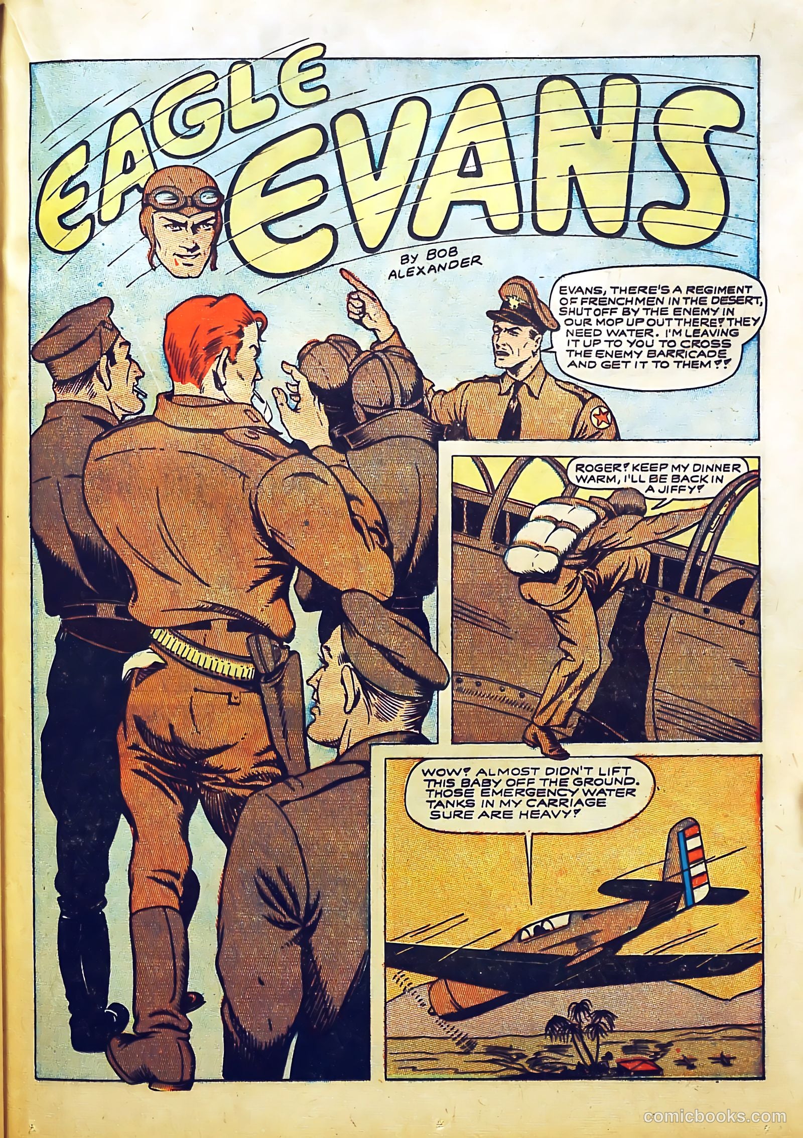 Bomber Comics #1 (1944) — page 43 of 60