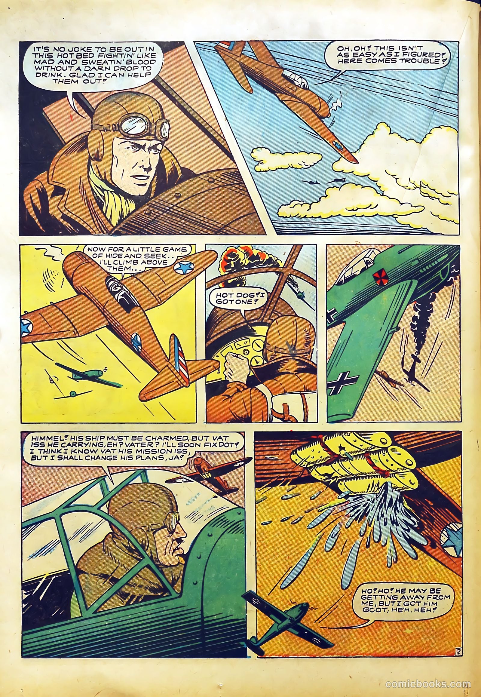 Bomber Comics #1 (1944) — page 44 of 60