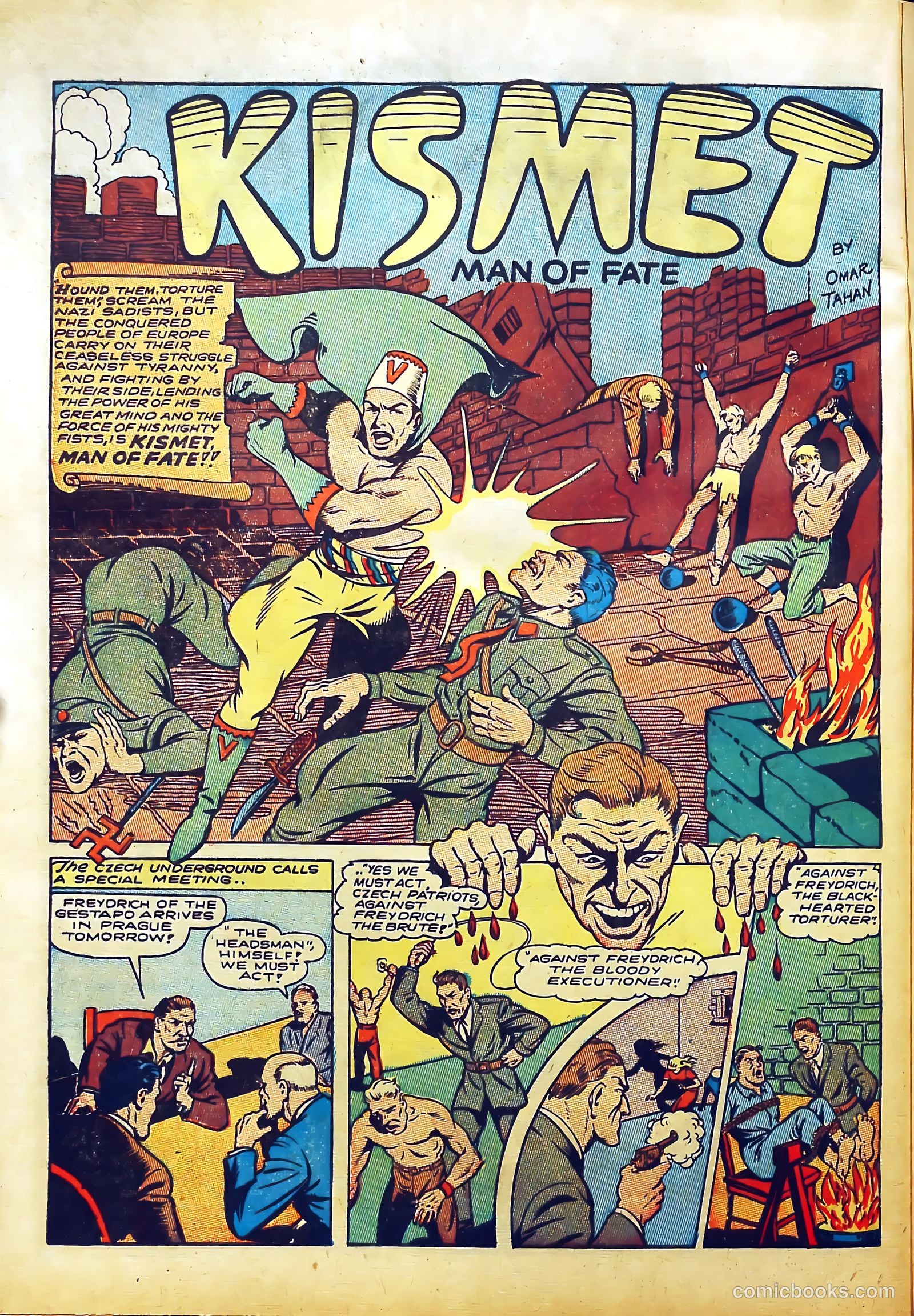 Bomber Comics #1 (1944) — page 50 of 60