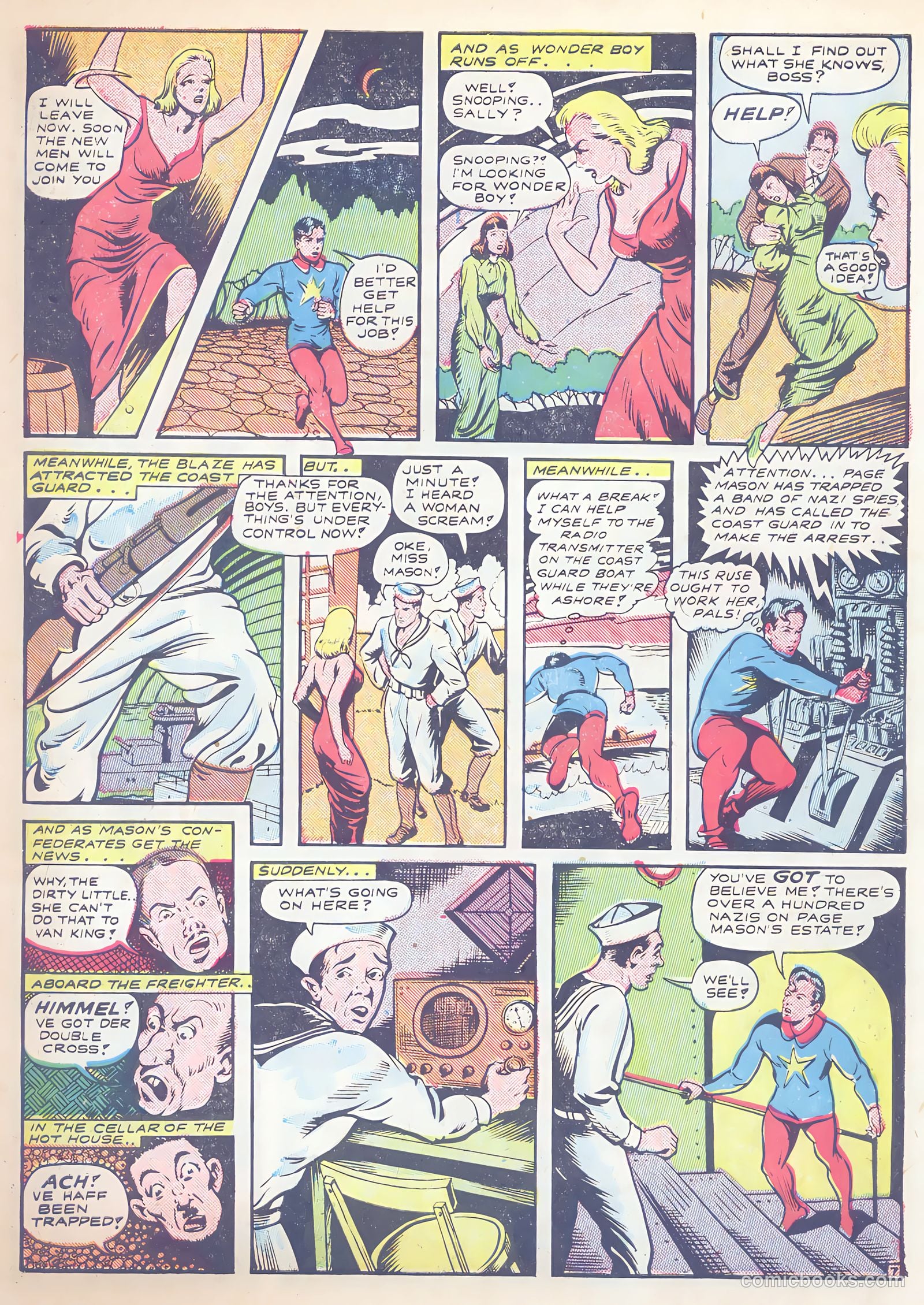 Bomber Comics #2 (1944) — page 8 of 49