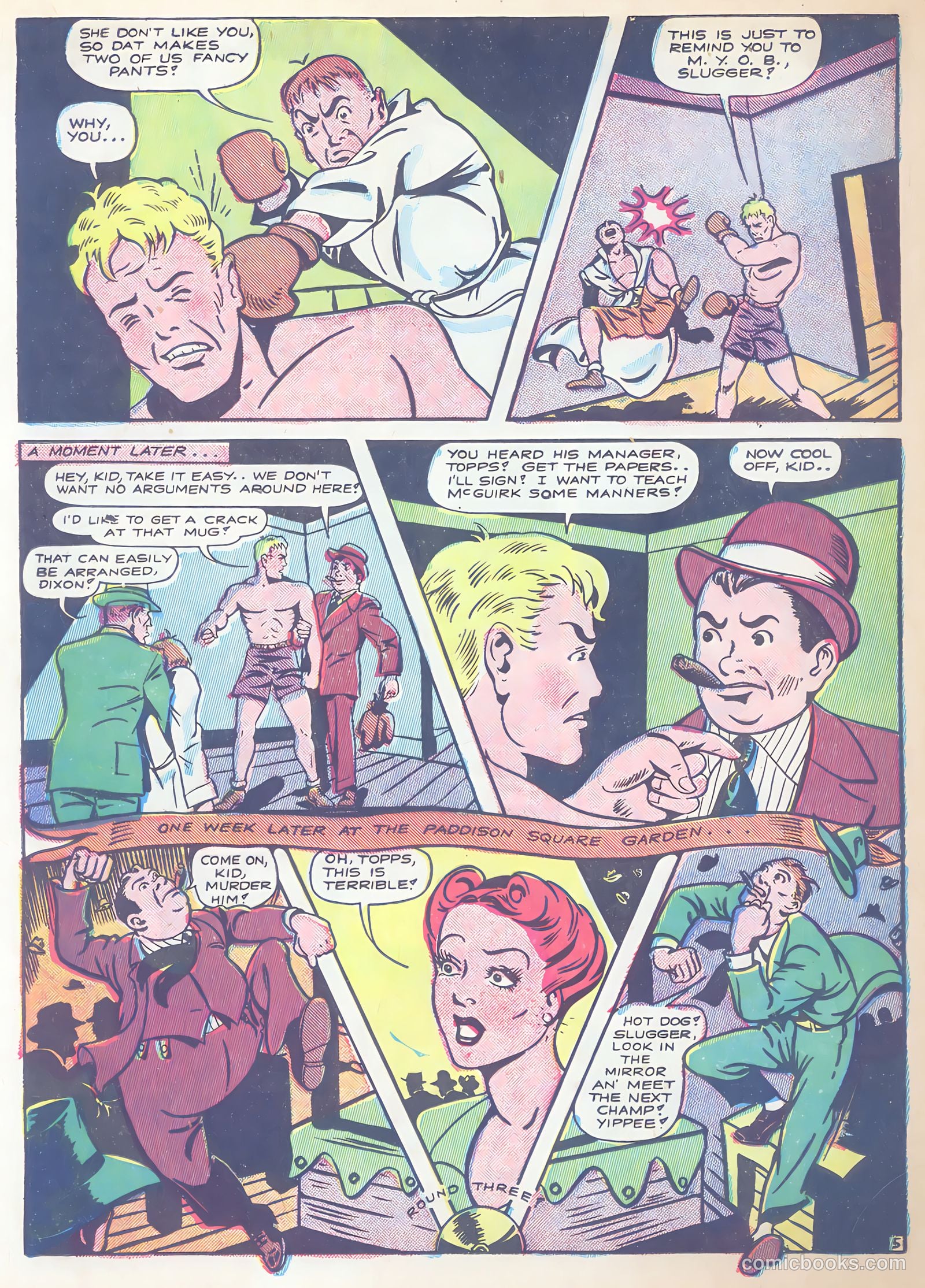 Bomber Comics #2 (1944) — page 18 of 49