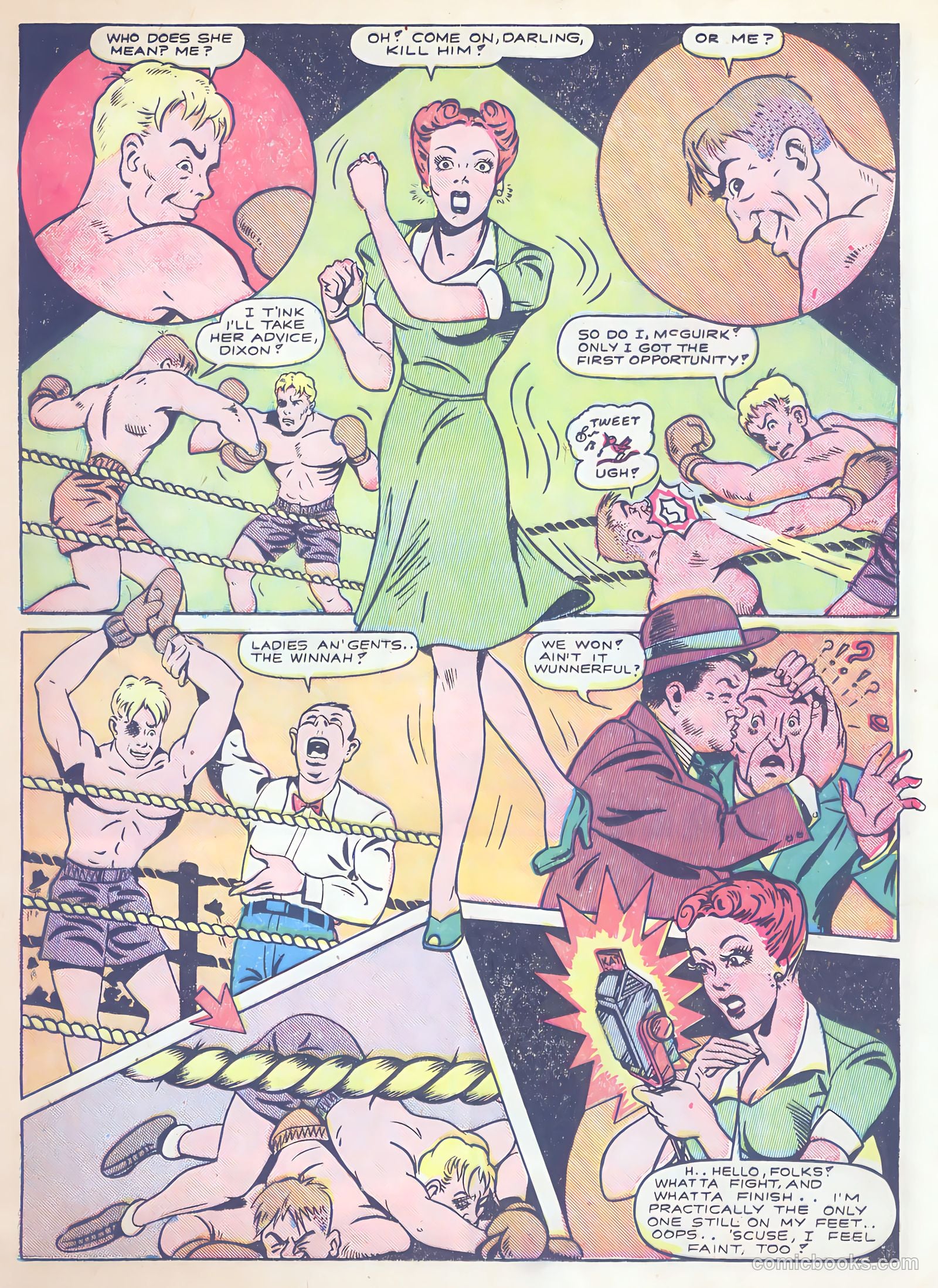 Bomber Comics #2 (1944) — page 19 of 49