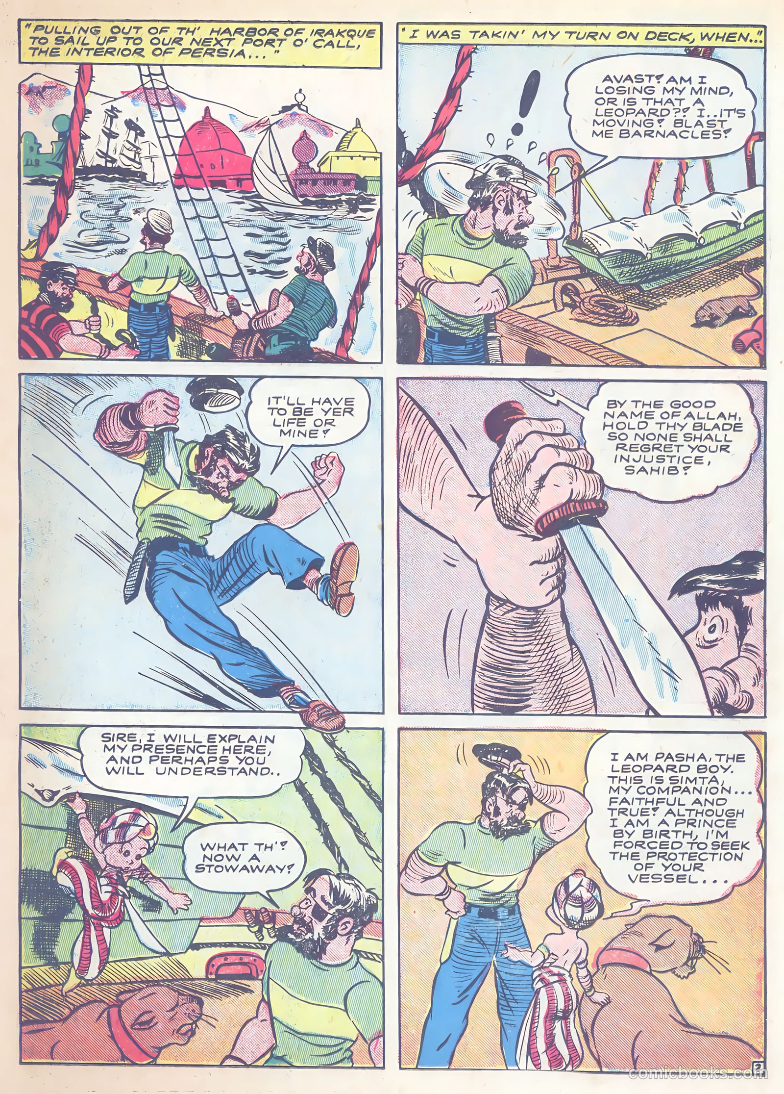 Bomber Comics #2 (1944) — page 21 of 49