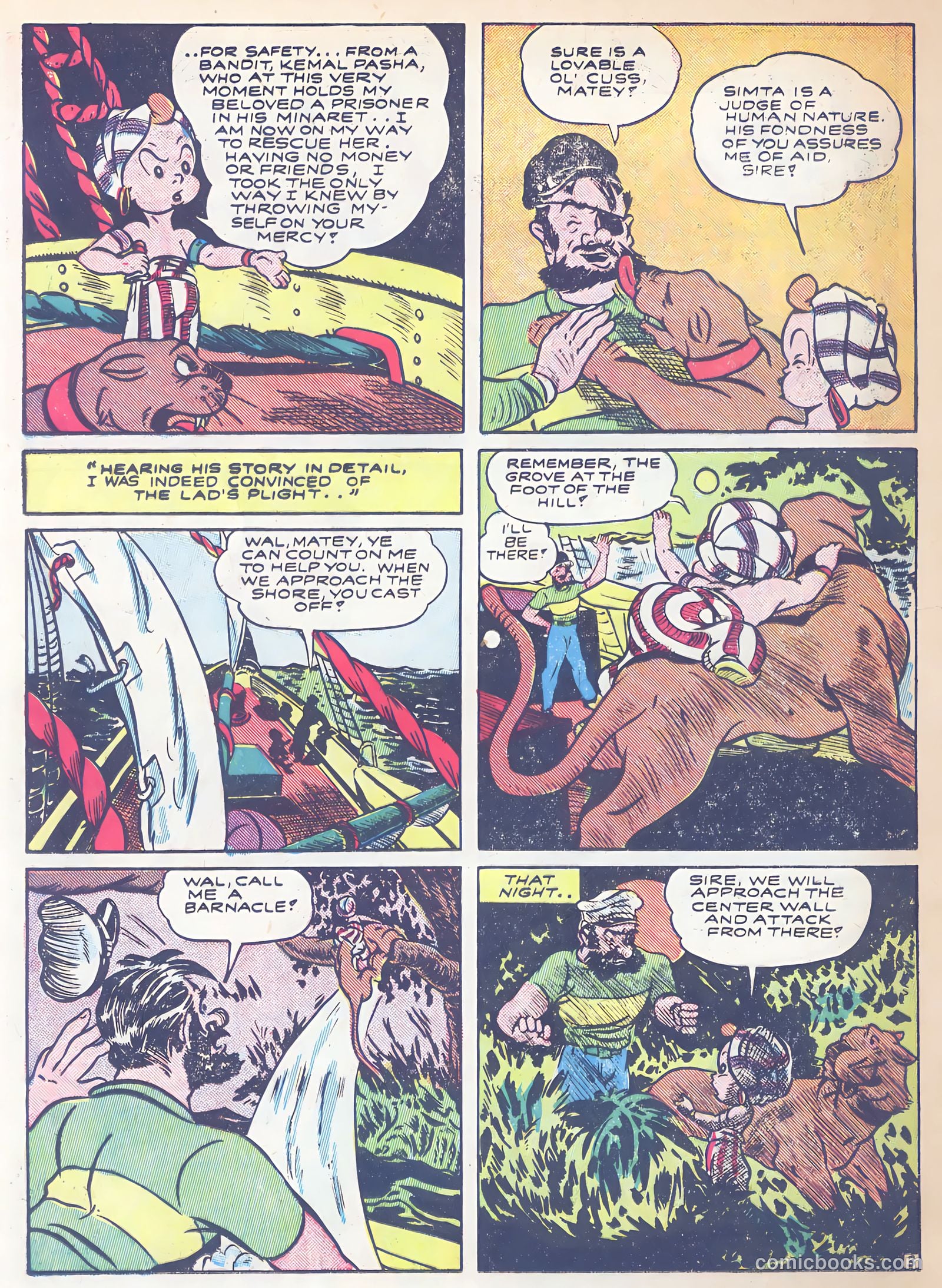 Bomber Comics #2 (1944) — page 22 of 49