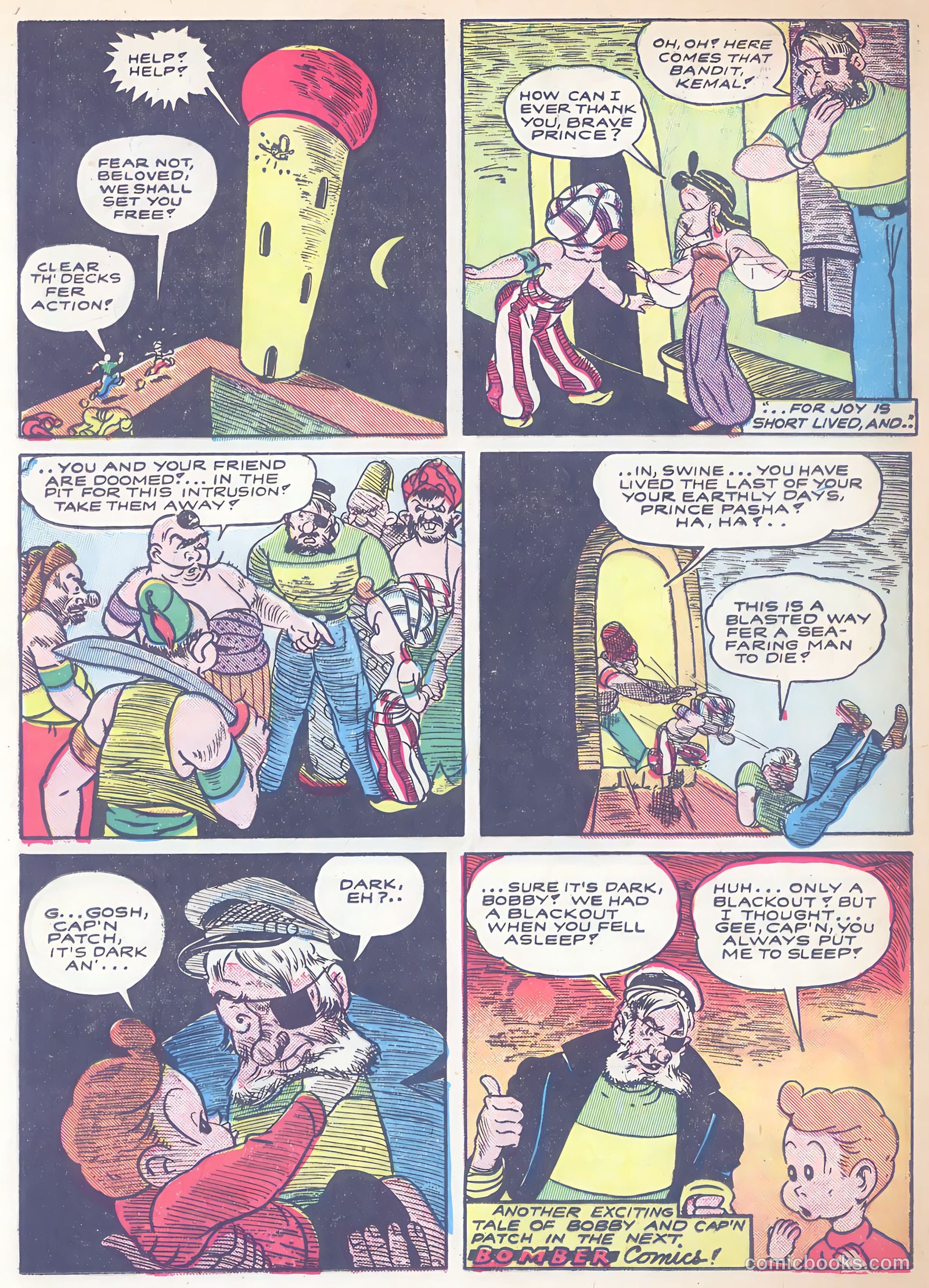 Bomber Comics #2 (1944) — page 24 of 49