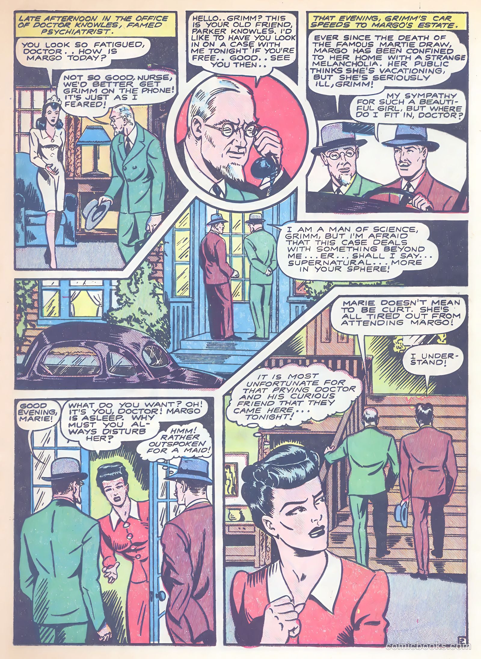 Bomber Comics #2 (1944) — page 27 of 49
