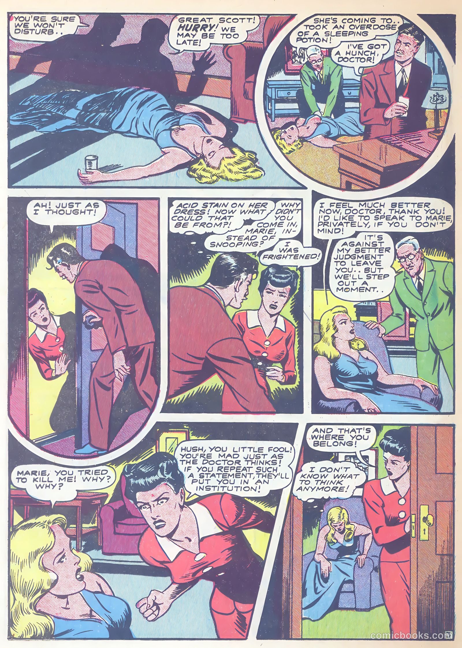 Bomber Comics #2 (1944) — page 28 of 49