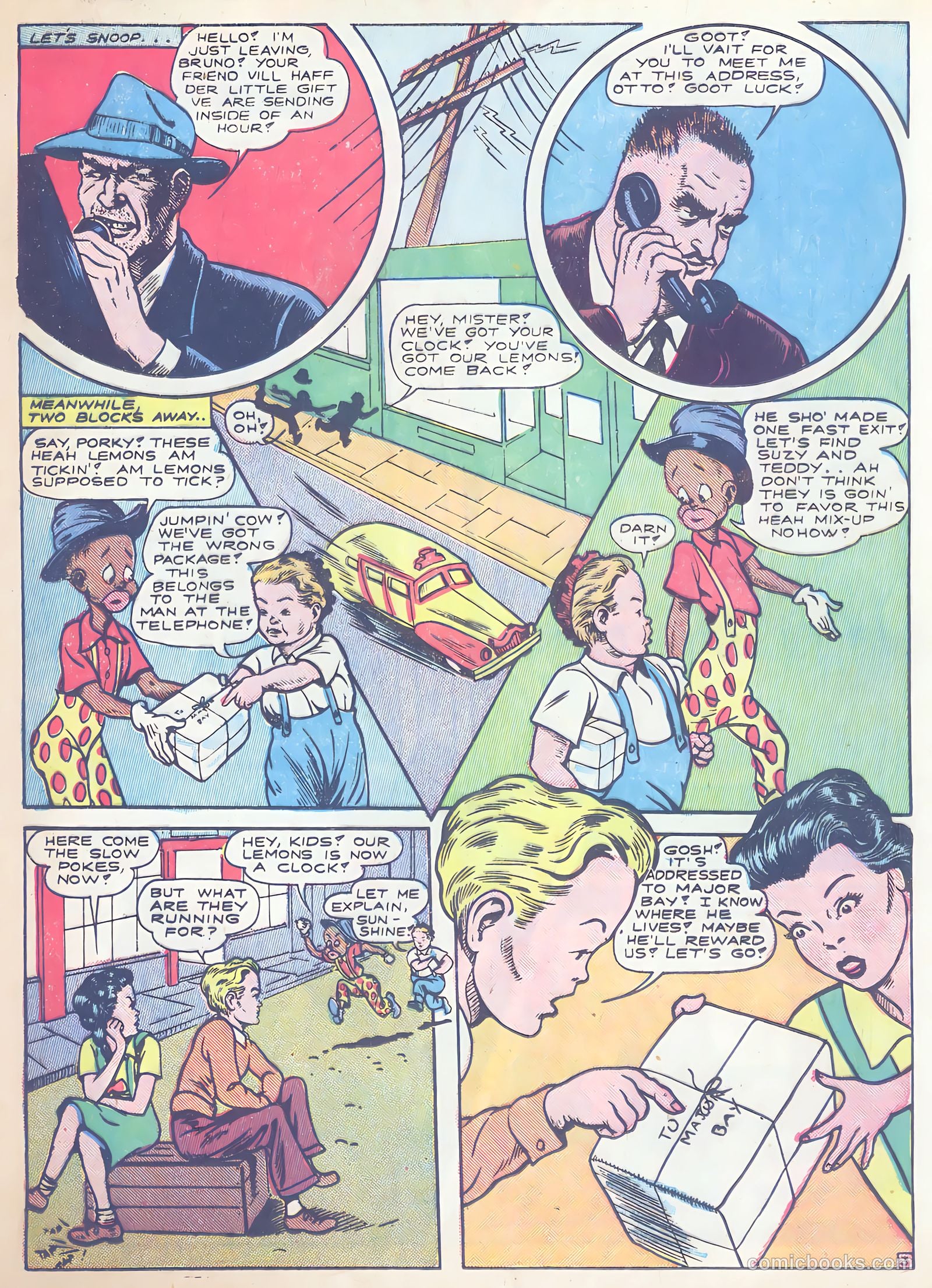 Bomber Comics #2 (1944) — page 35 of 49