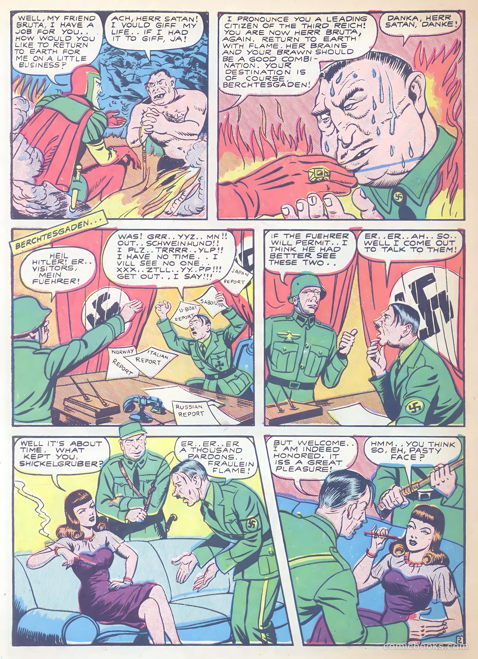 Bomber Comics #2 (1944) — page 42 of 49
