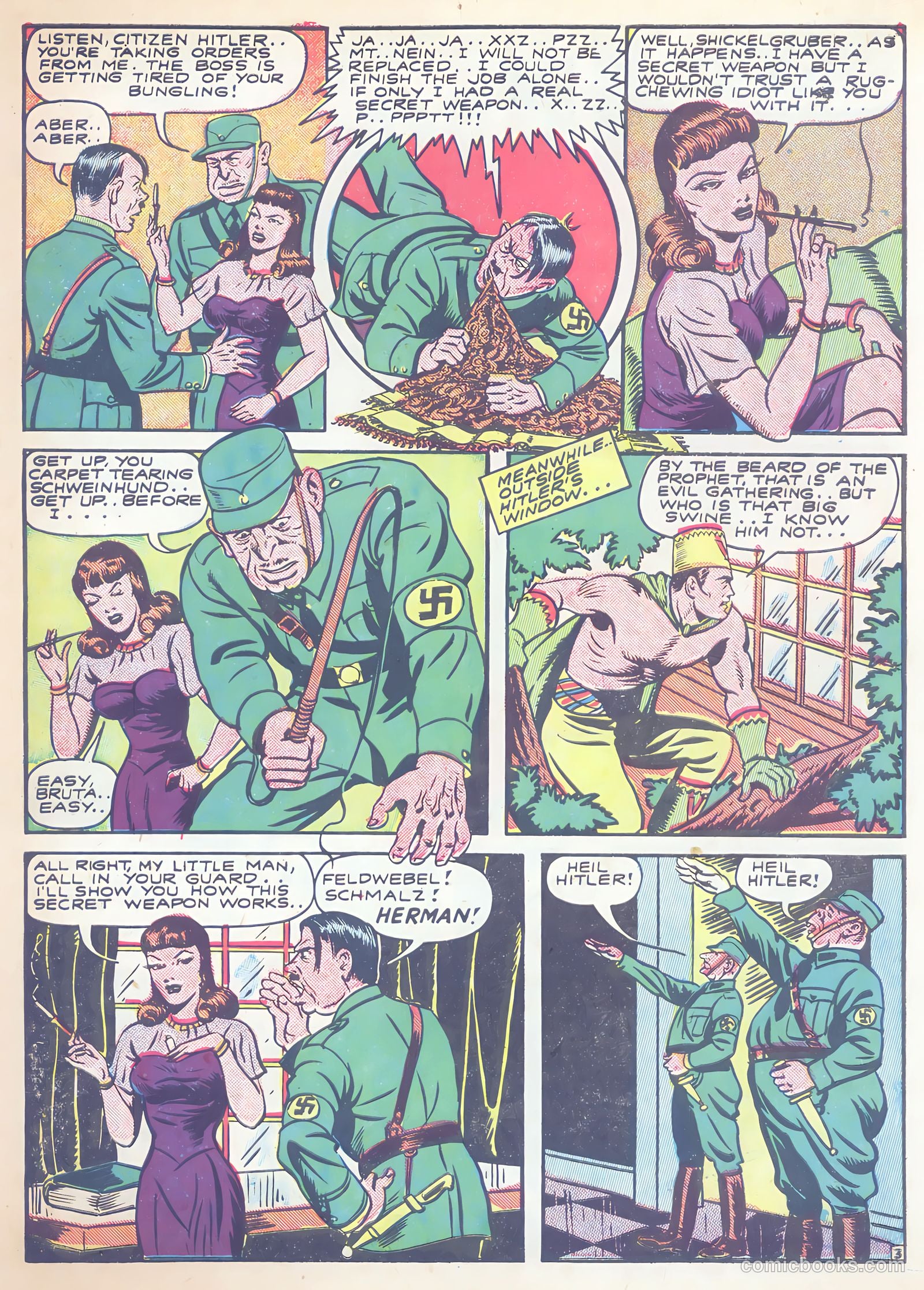 Bomber Comics #2 (1944) — page 43 of 49