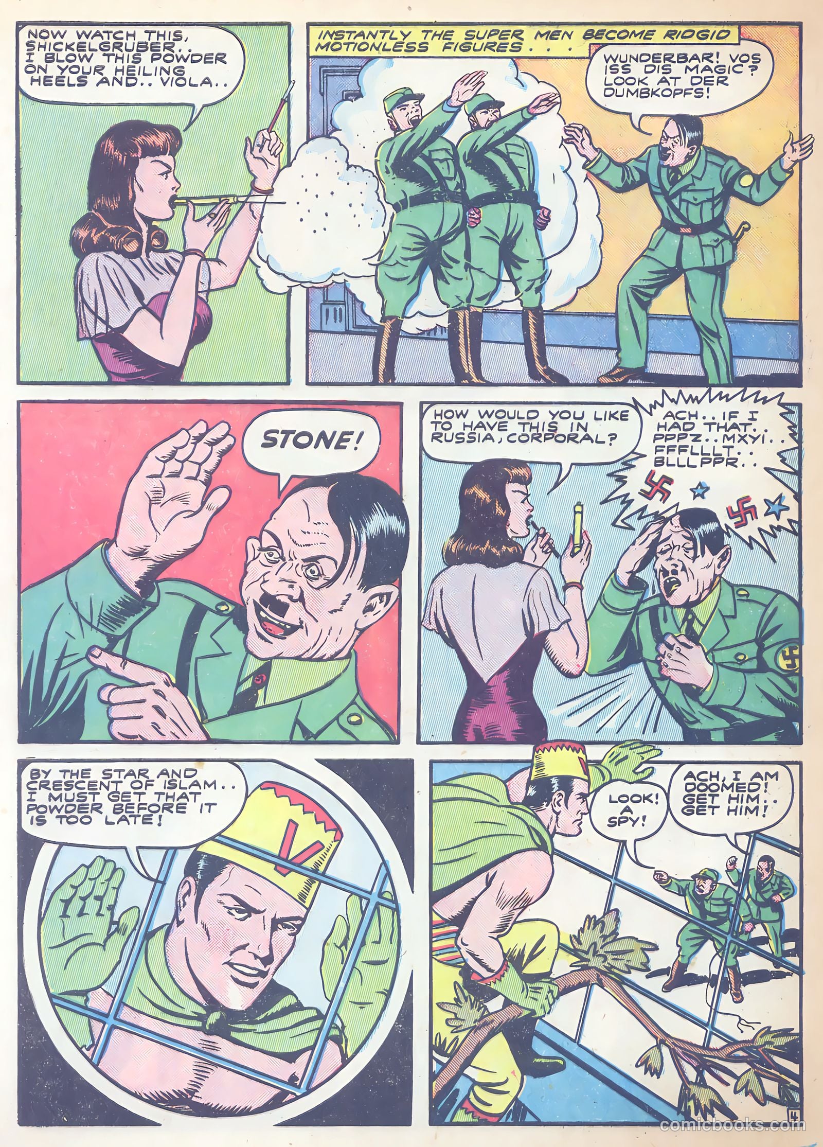 Bomber Comics #2 (1944) — page 44 of 49