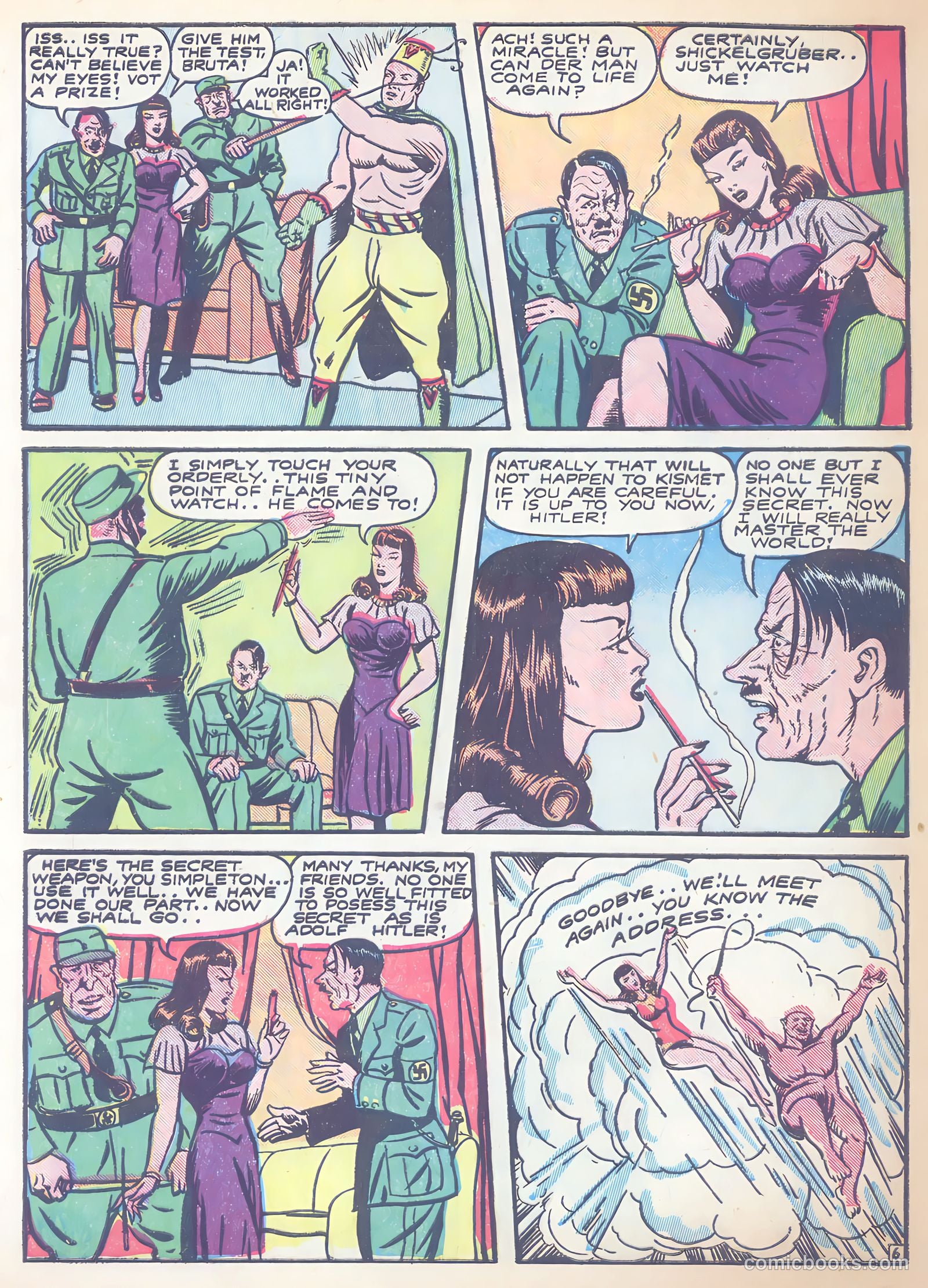 Bomber Comics #2 (1944) — page 46 of 49