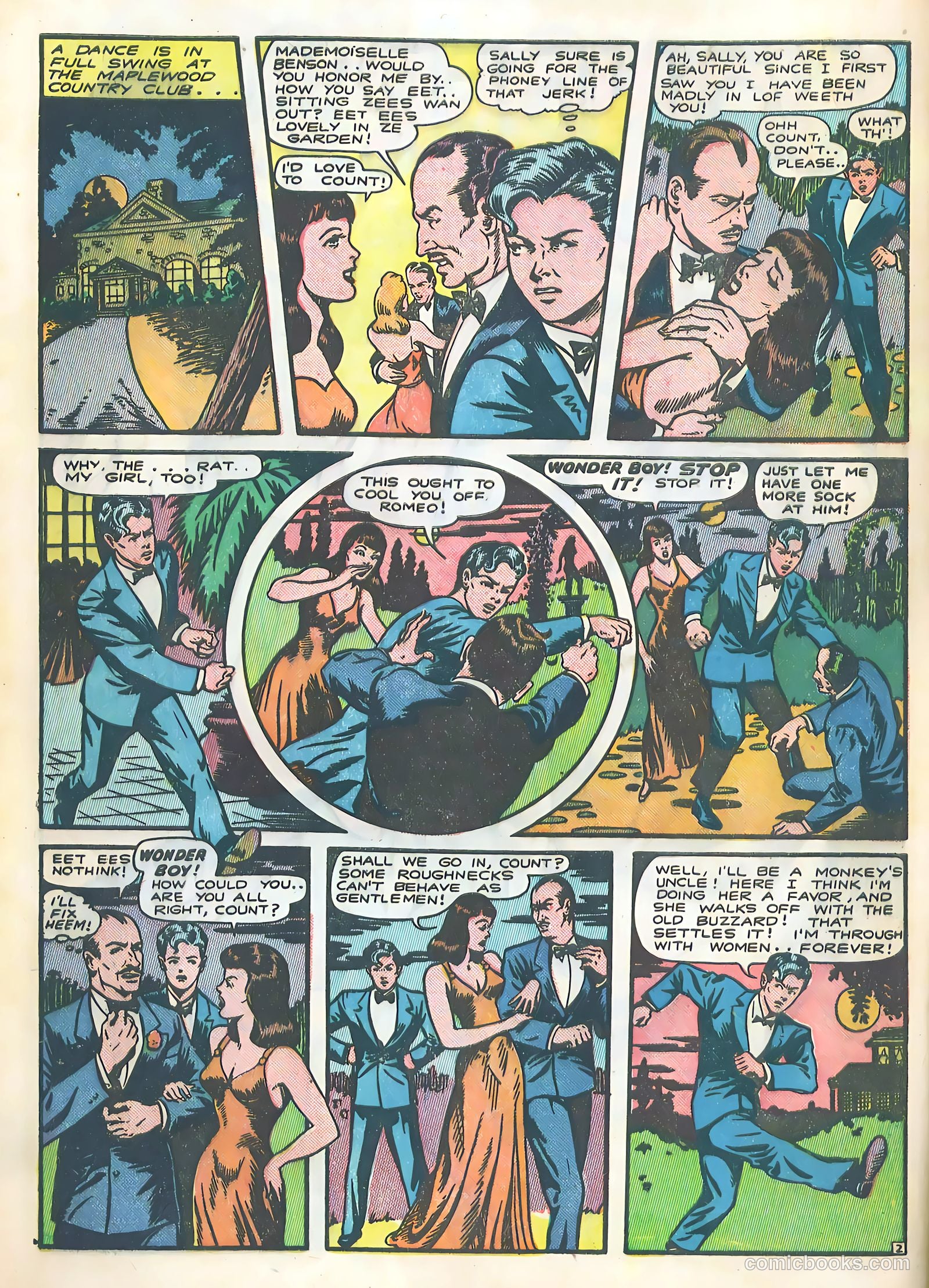 Bomber Comics #3 (1944) — page 4 of 52