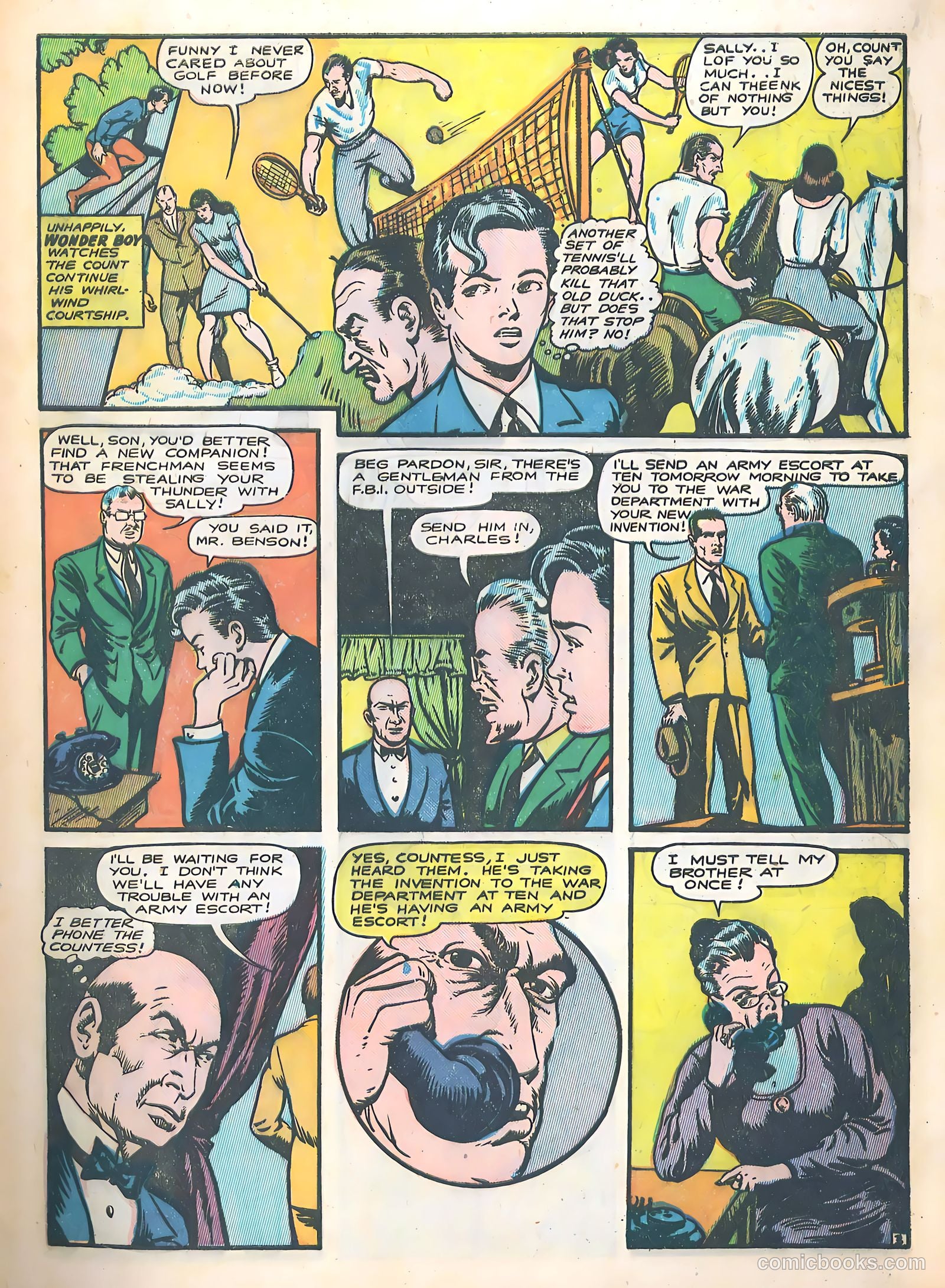 Bomber Comics #3 (1944) — page 5 of 52