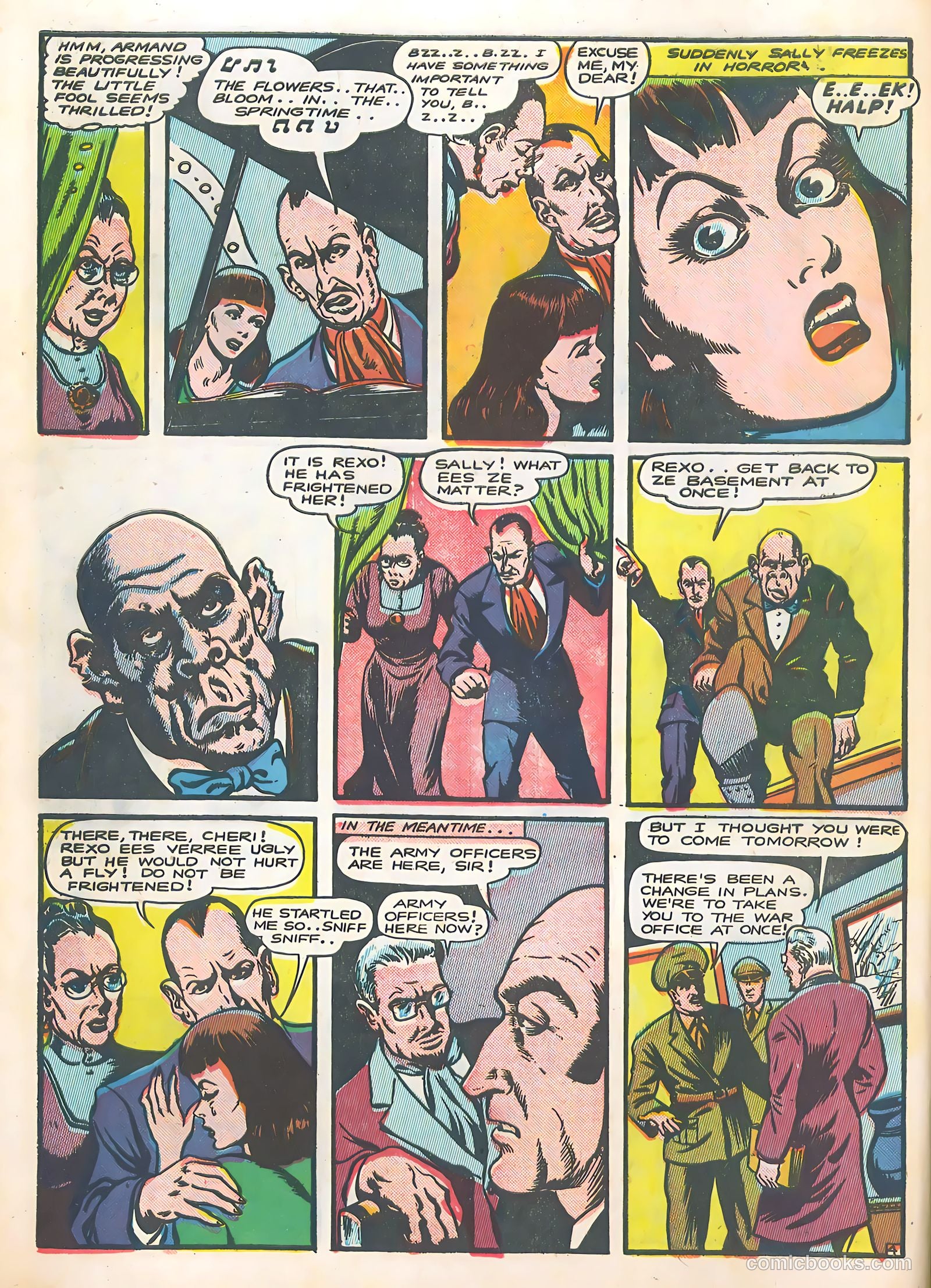 Bomber Comics #3 (1944) — page 6 of 52