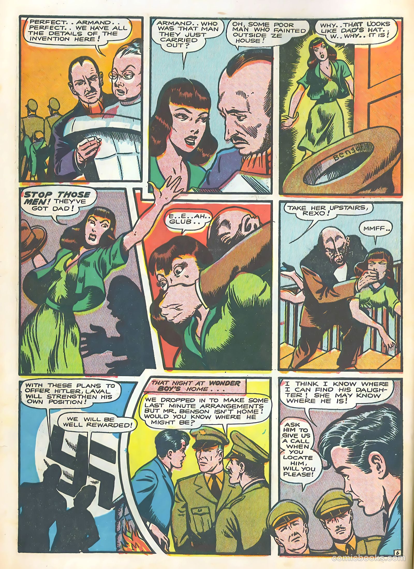 Bomber Comics #3 (1944) — page 8 of 52