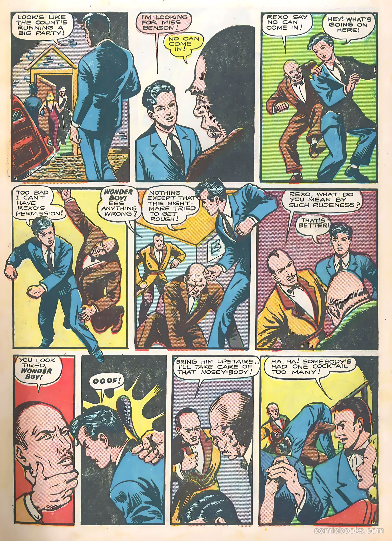 Bomber Comics #3 (1944) — page 9 of 52