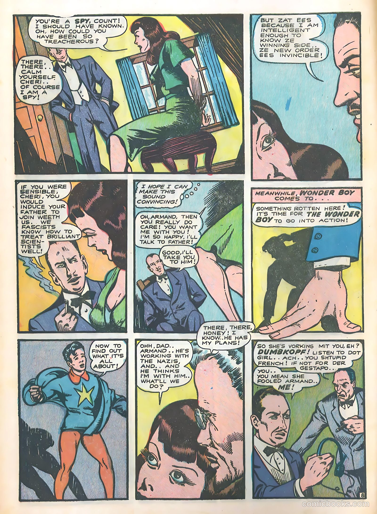 Bomber Comics #3 (1944) — page 10 of 52