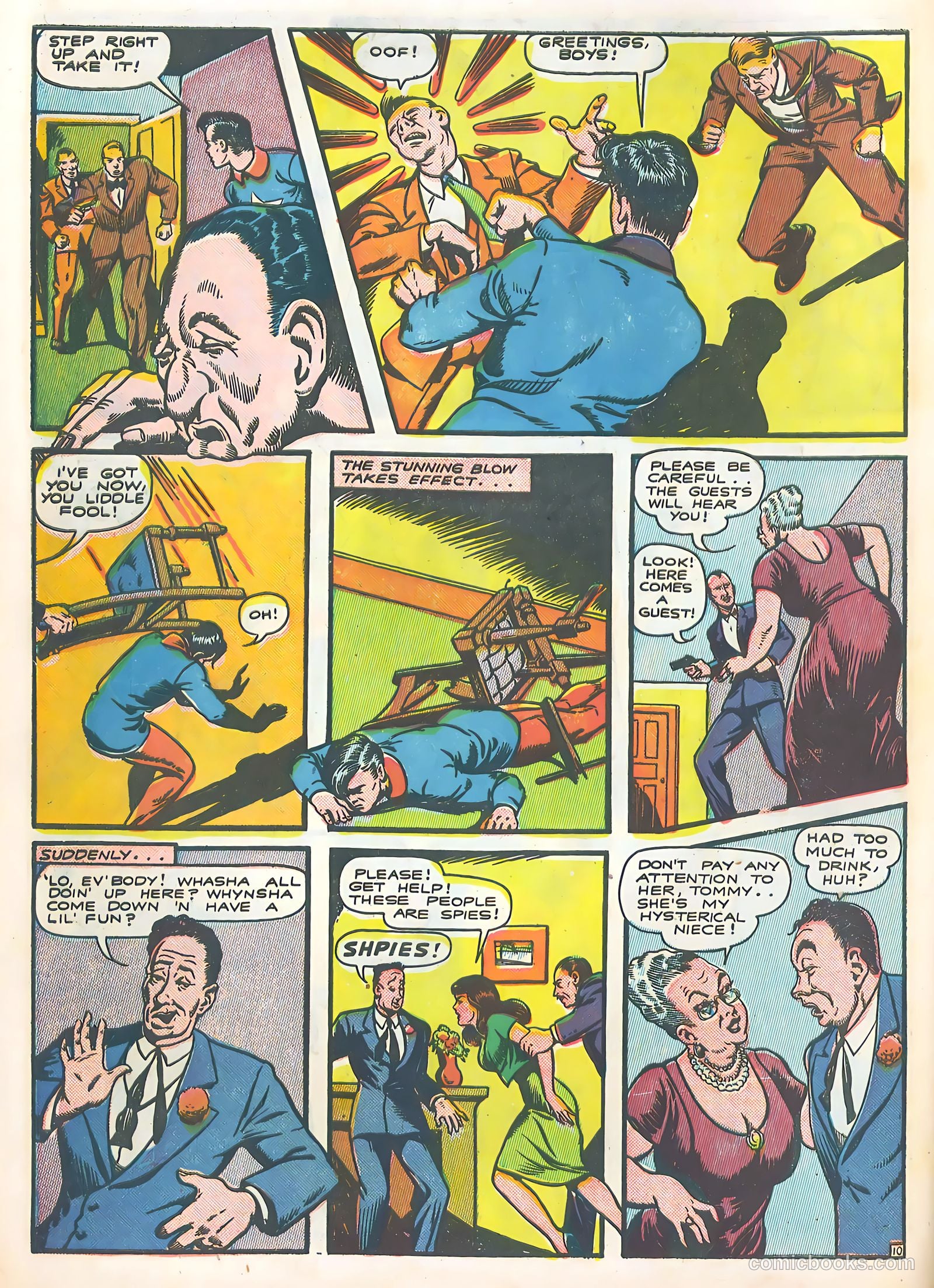 Bomber Comics #3 (1944) — page 12 of 52