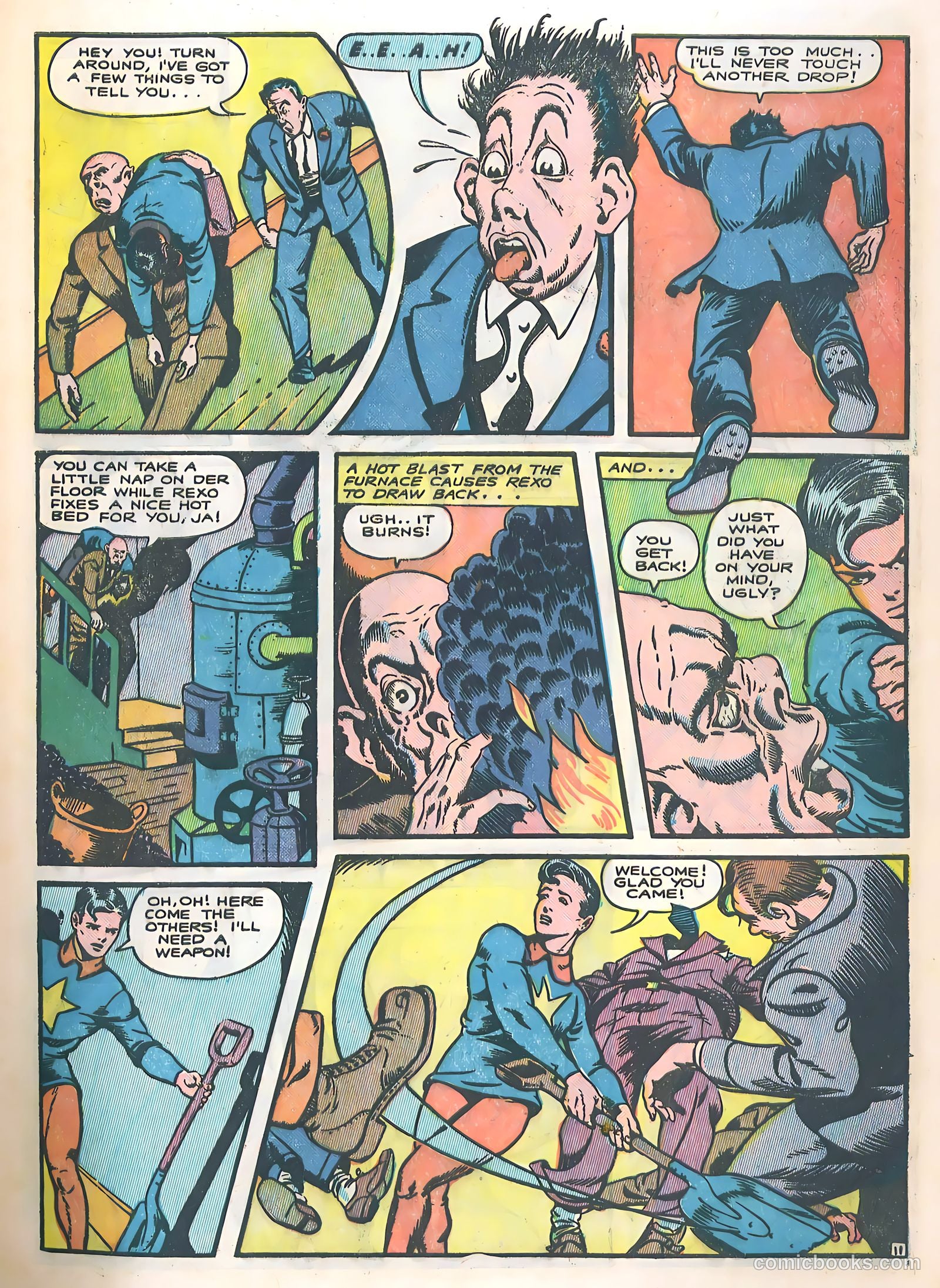 Bomber Comics #3 (1944) — page 13 of 52