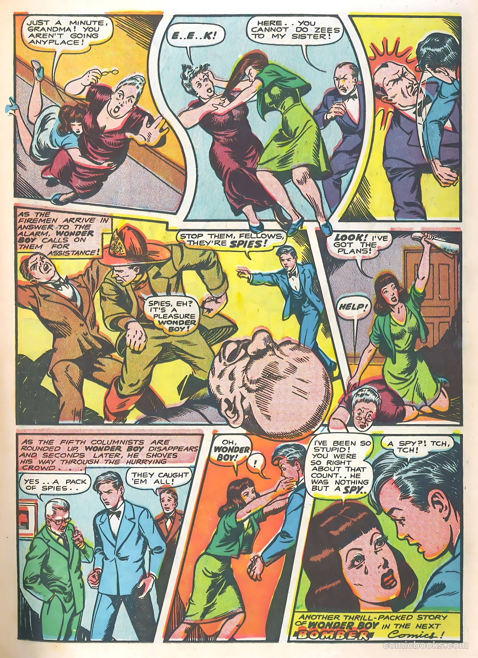 Bomber Comics #3 (1944) — page 15 of 52