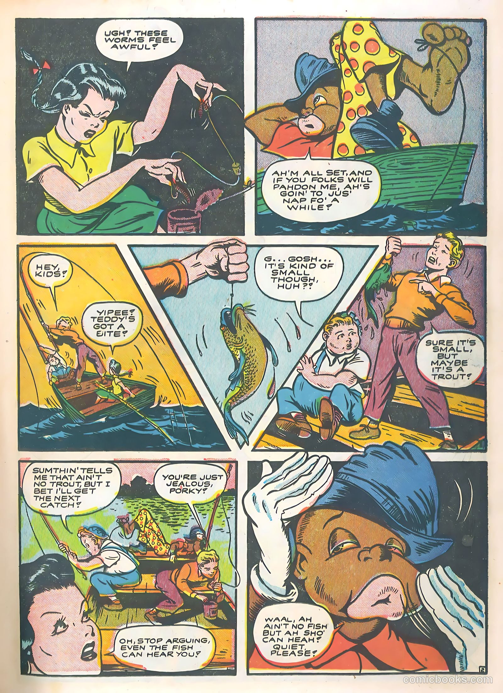 Bomber Comics #3 (1944) — page 17 of 52