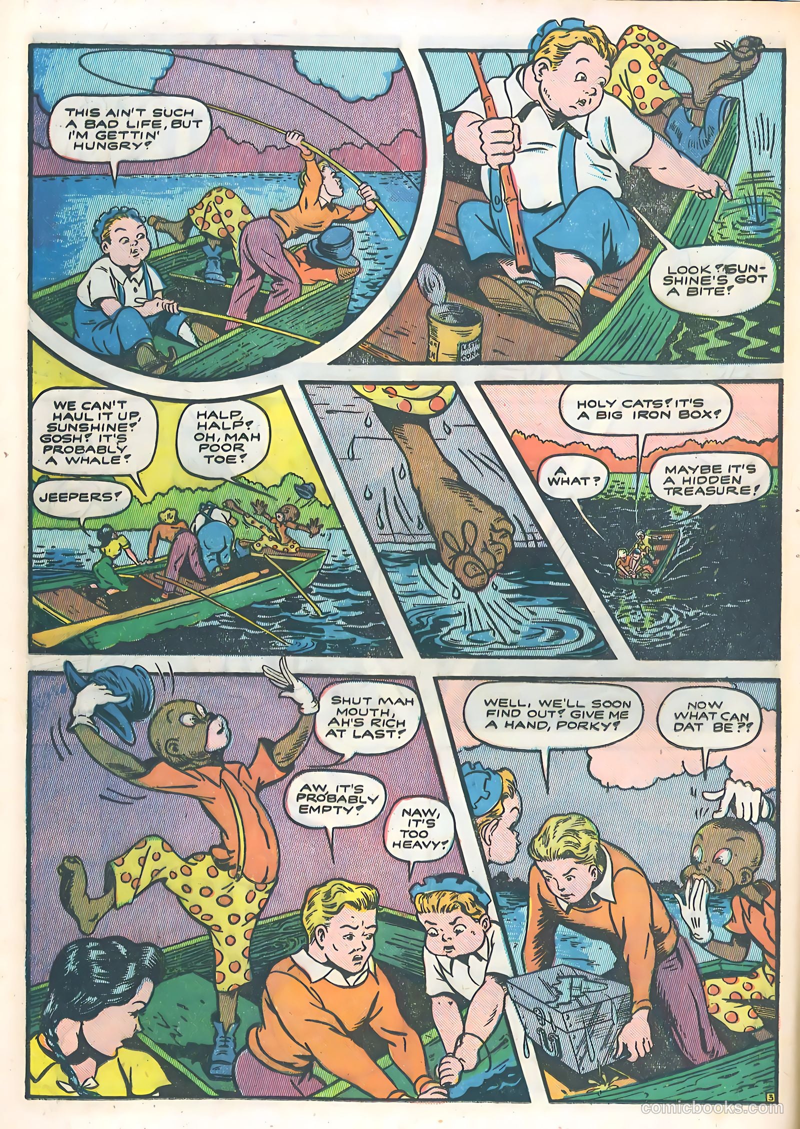 Bomber Comics #3 (1944) — page 18 of 52
