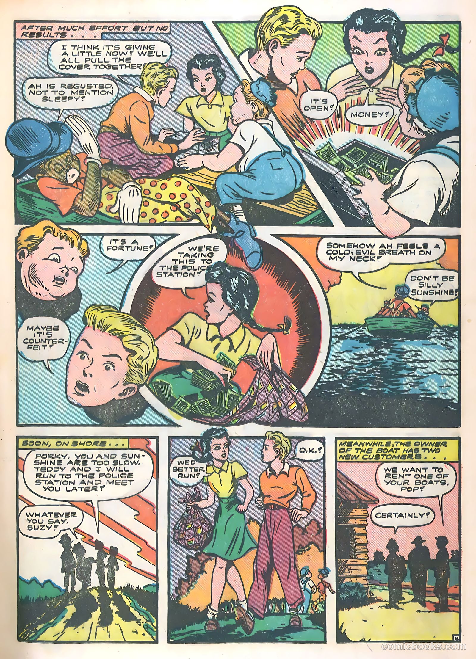 Bomber Comics #3 (1944) — page 19 of 52