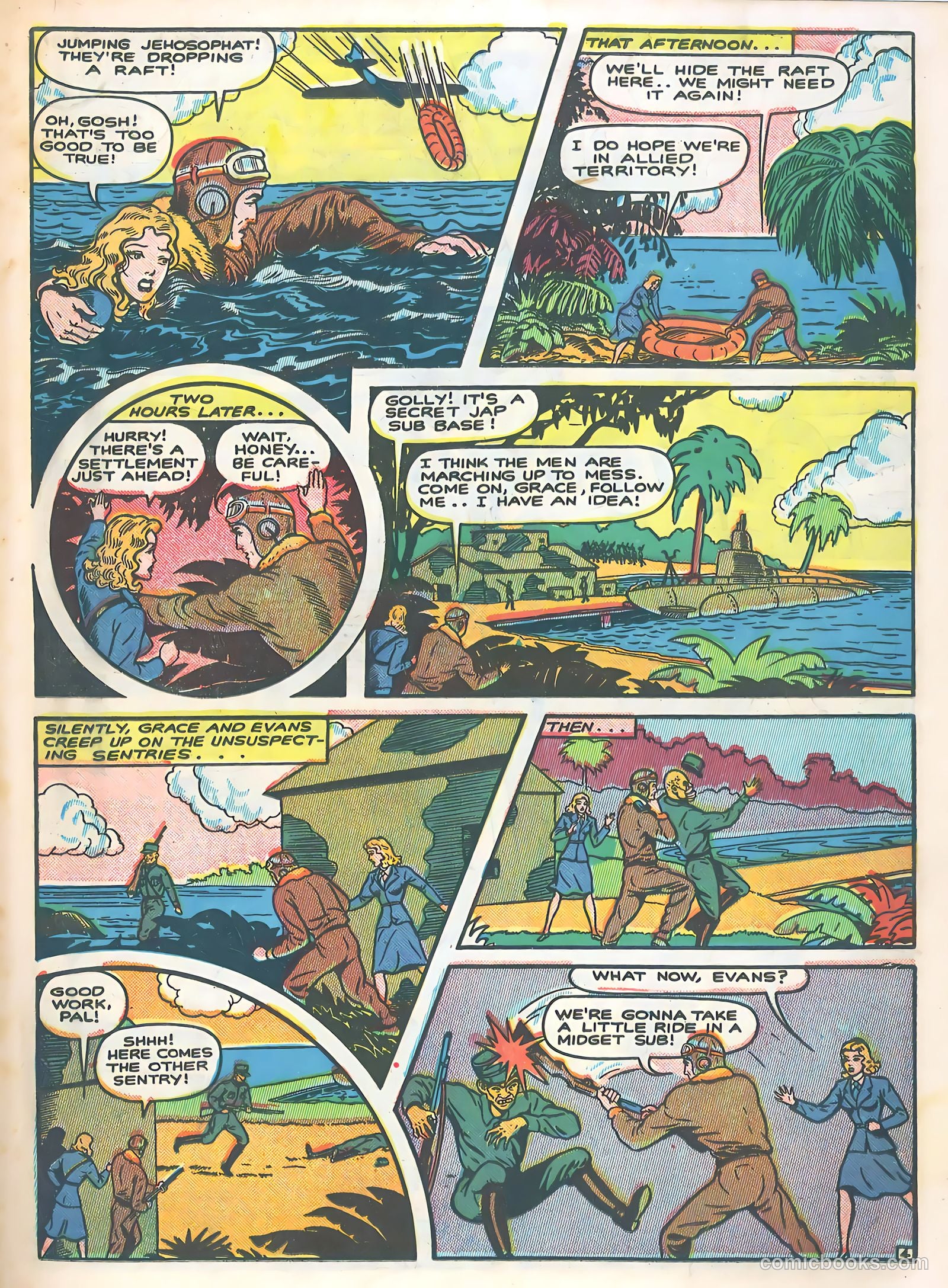 Bomber Comics #3 (1944) — page 27 of 52
