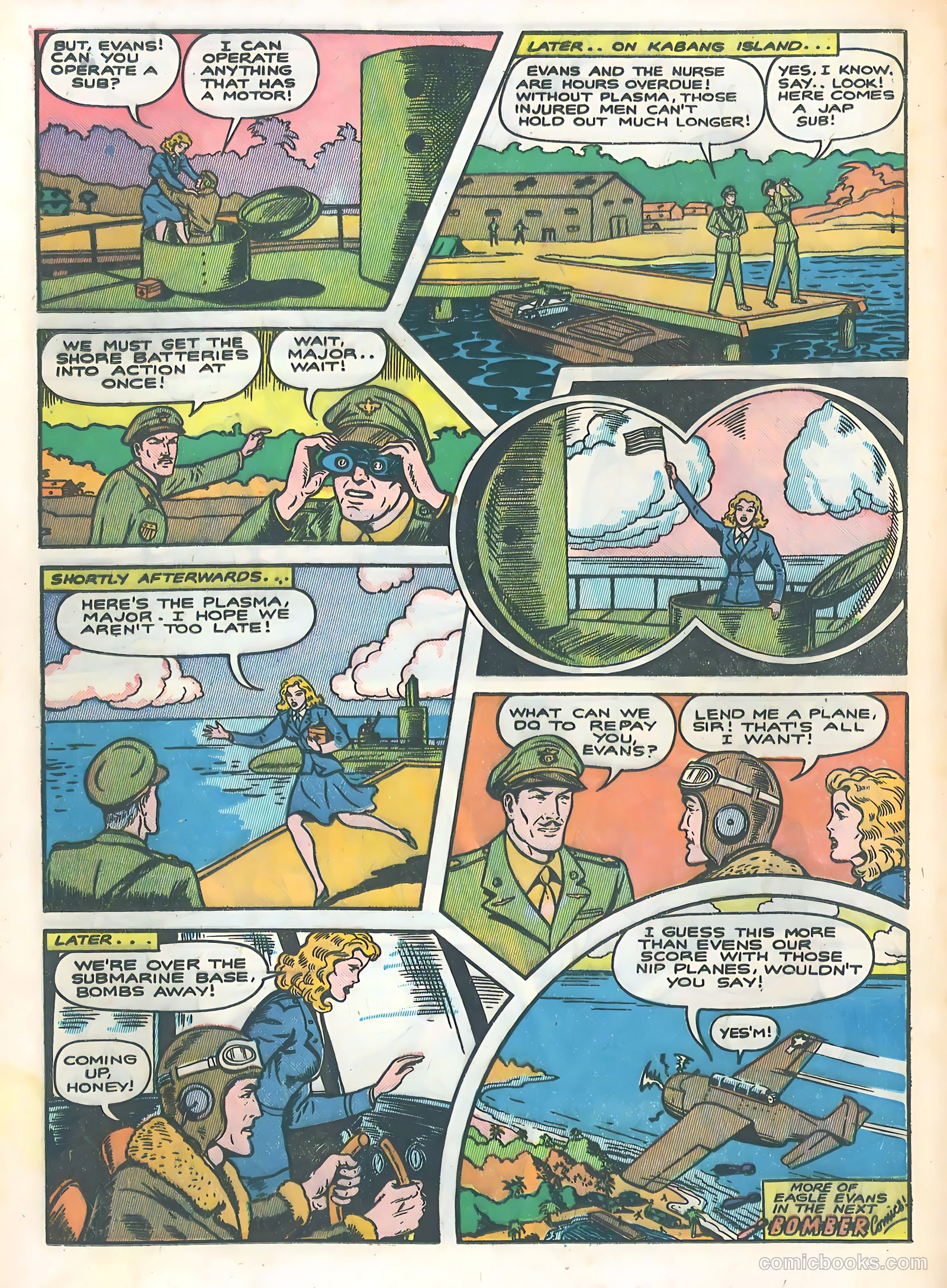 Bomber Comics #3 (1944) — page 28 of 52