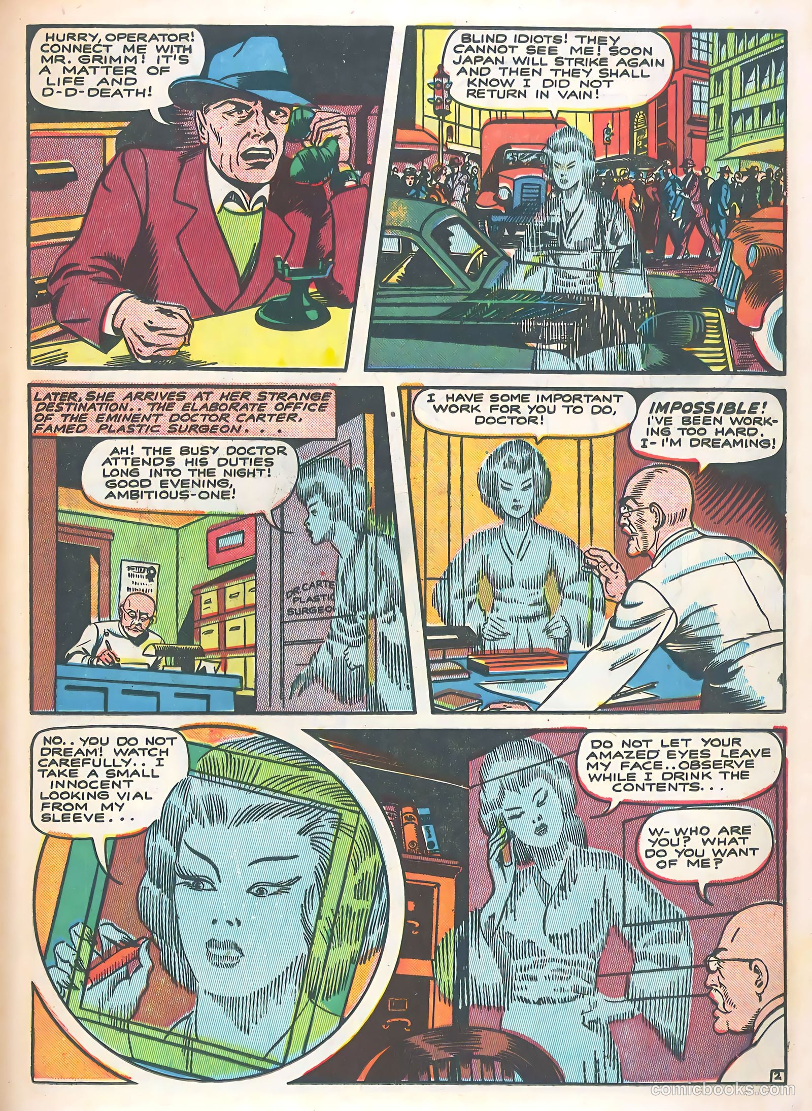 Bomber Comics #3 (1944) — page 33 of 52