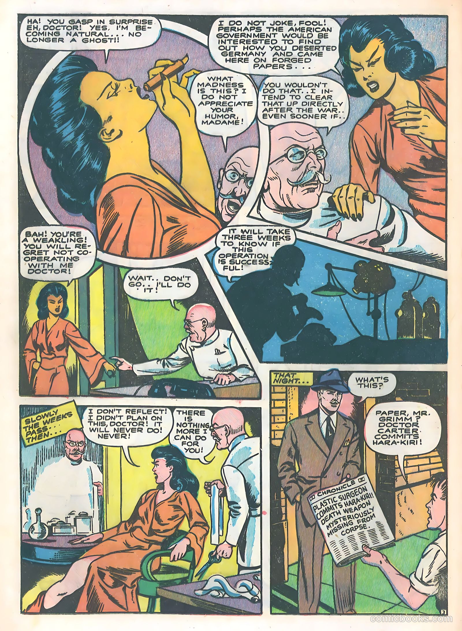 Bomber Comics #3 (1944) — page 34 of 52