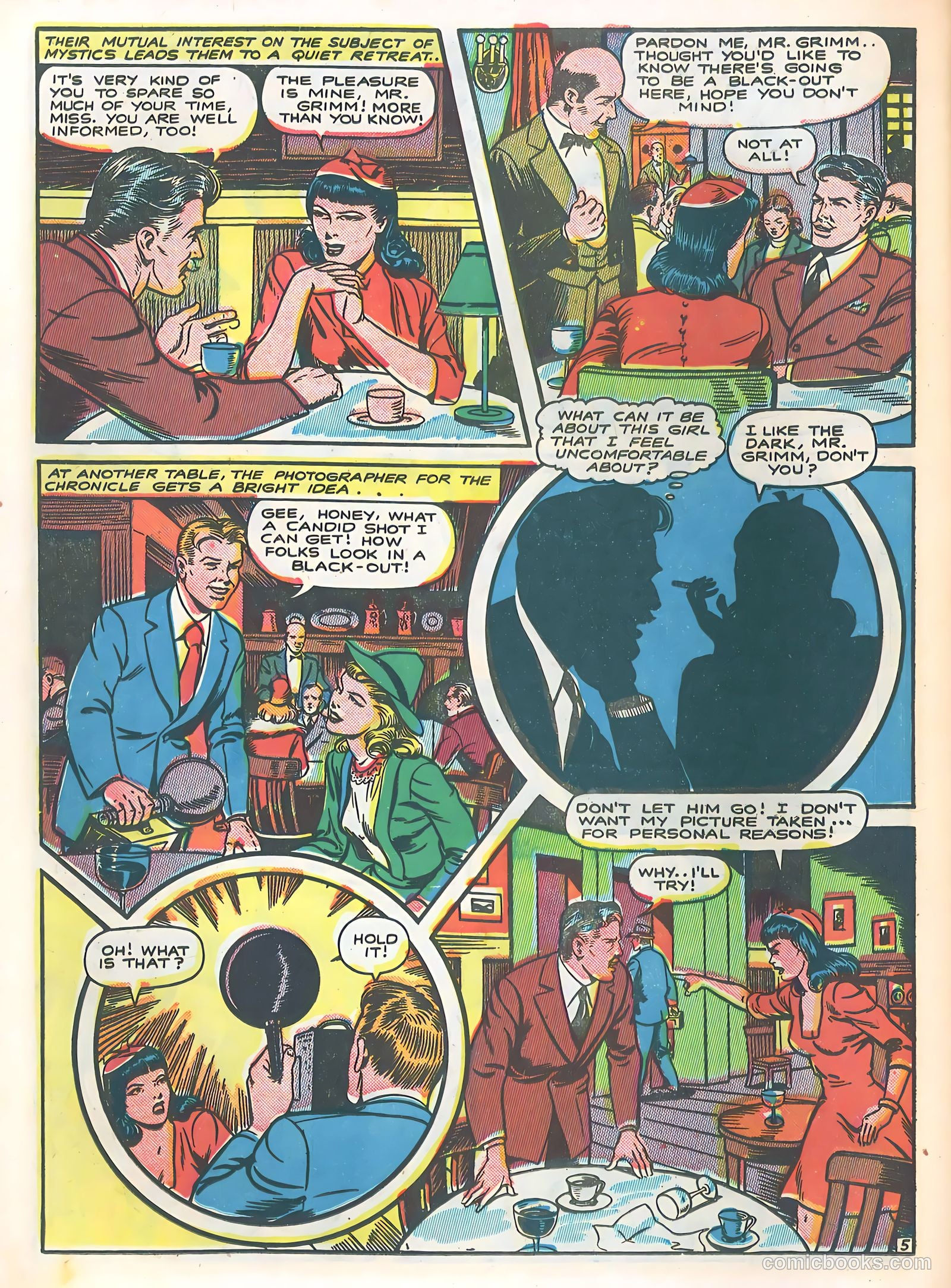 Bomber Comics #3 (1944) — page 36 of 52