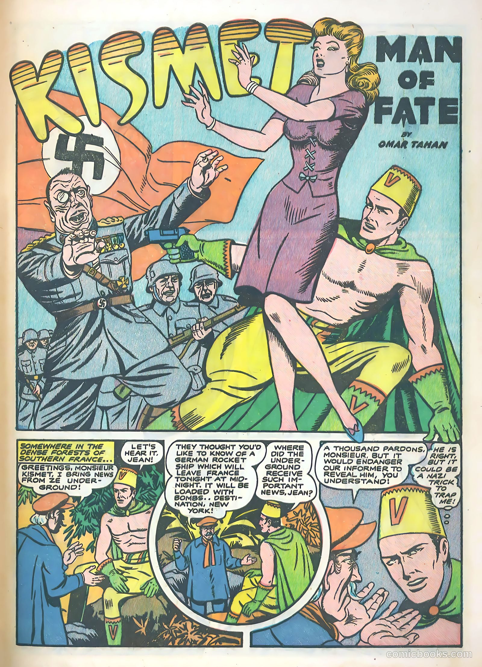 Bomber Comics #3 (1944) — page 43 of 52