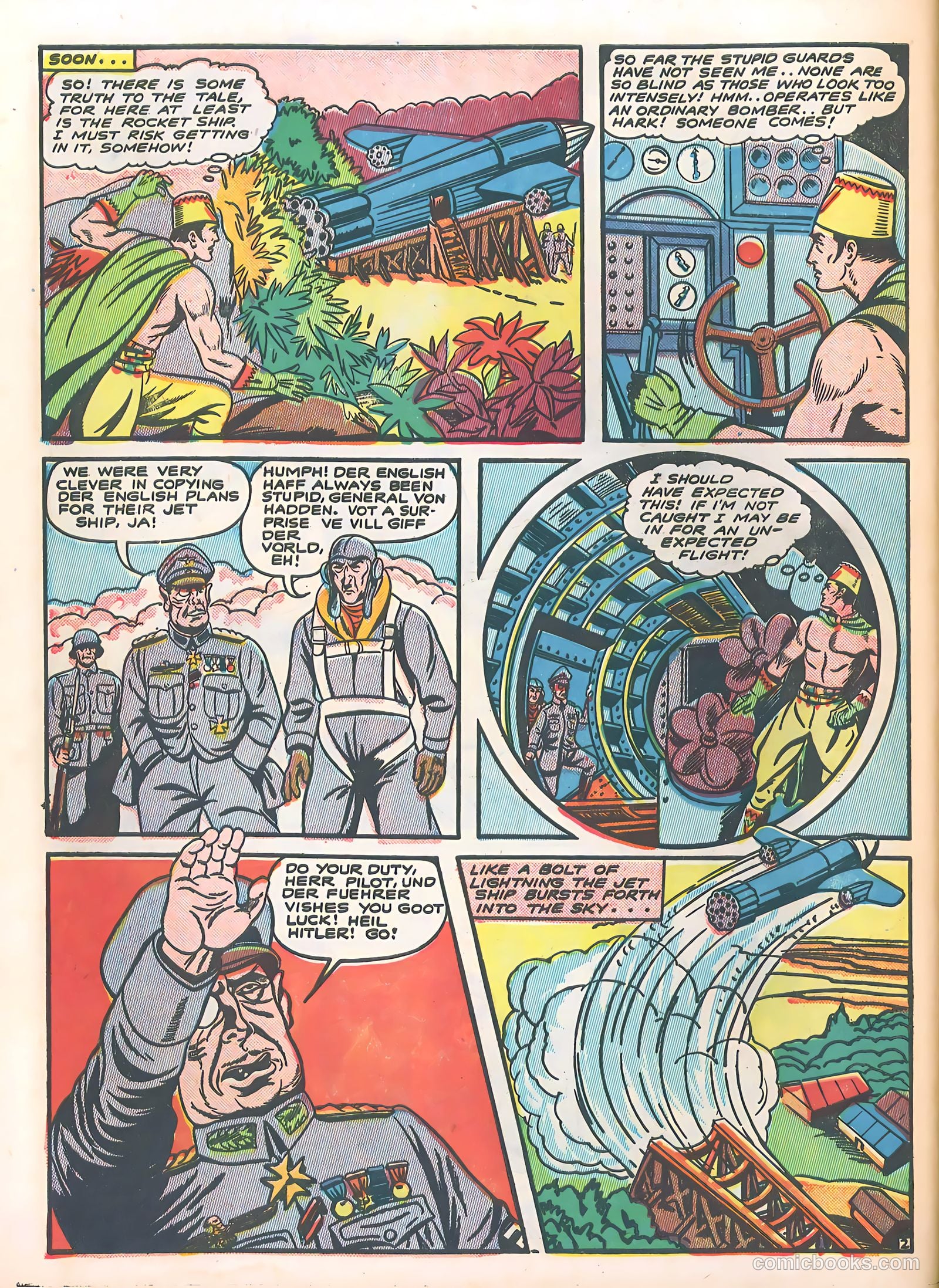Bomber Comics #3 (1944) — page 44 of 52
