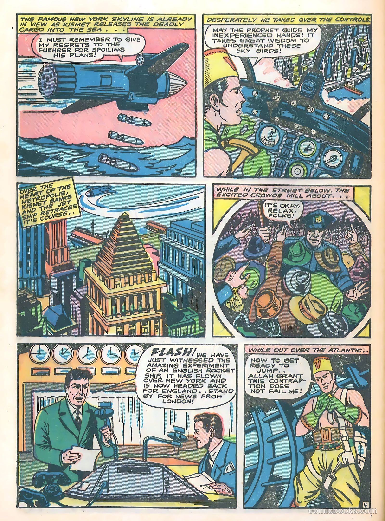 Bomber Comics #3 (1944) — page 46 of 52