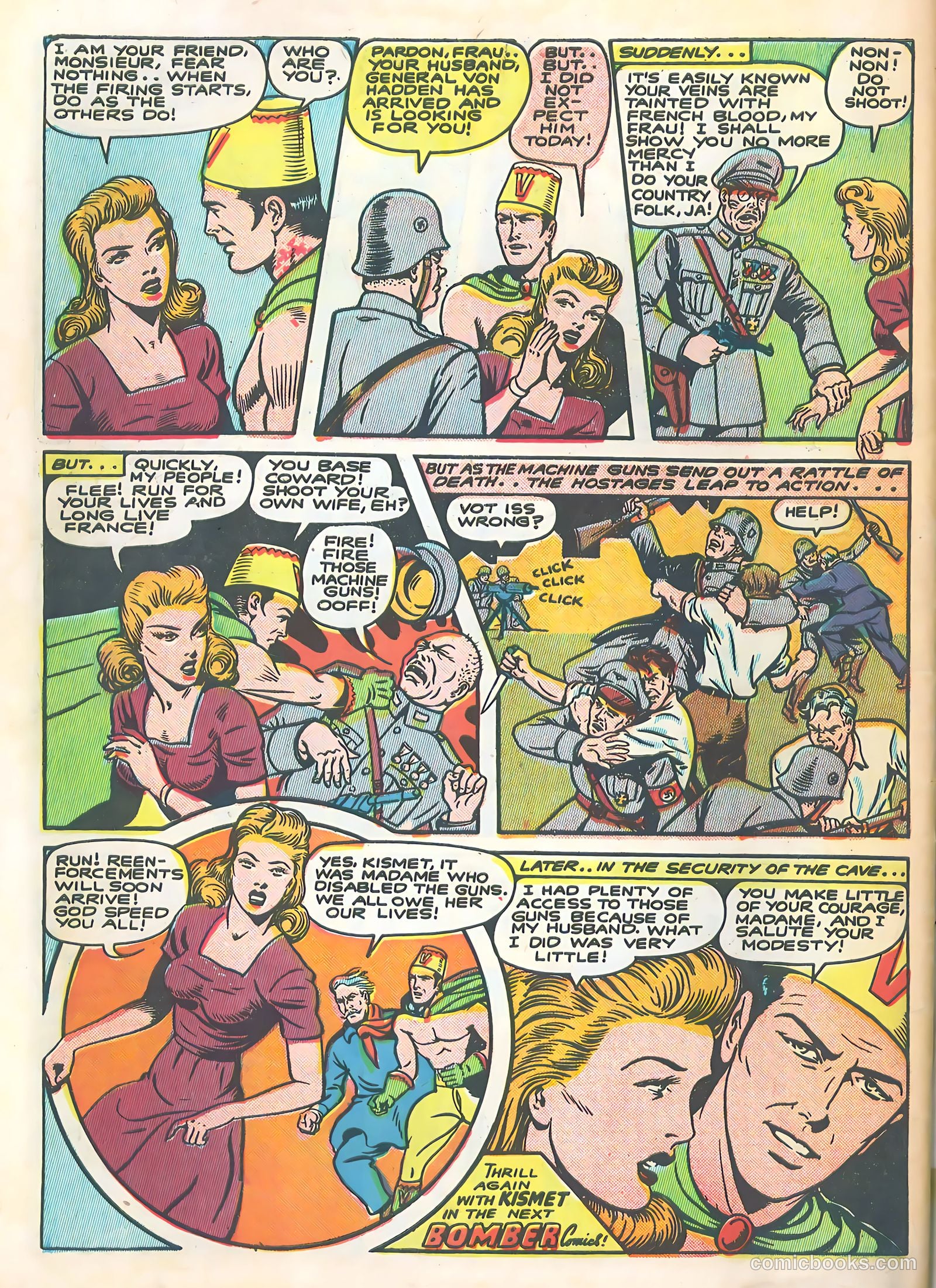 Bomber Comics #3 (1944) — page 50 of 52