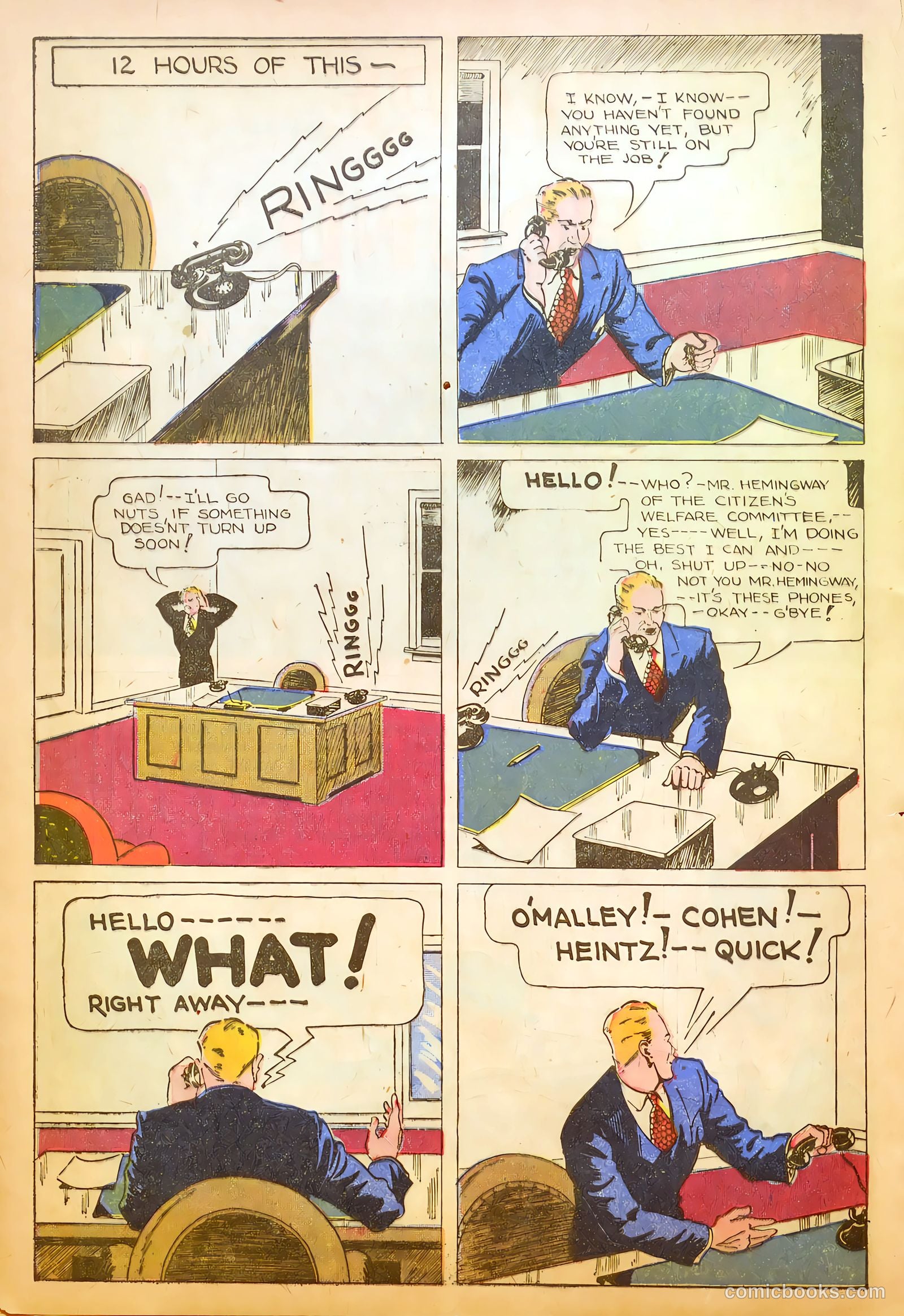 Bomber Comics #4 (1944) — page 2 of 11