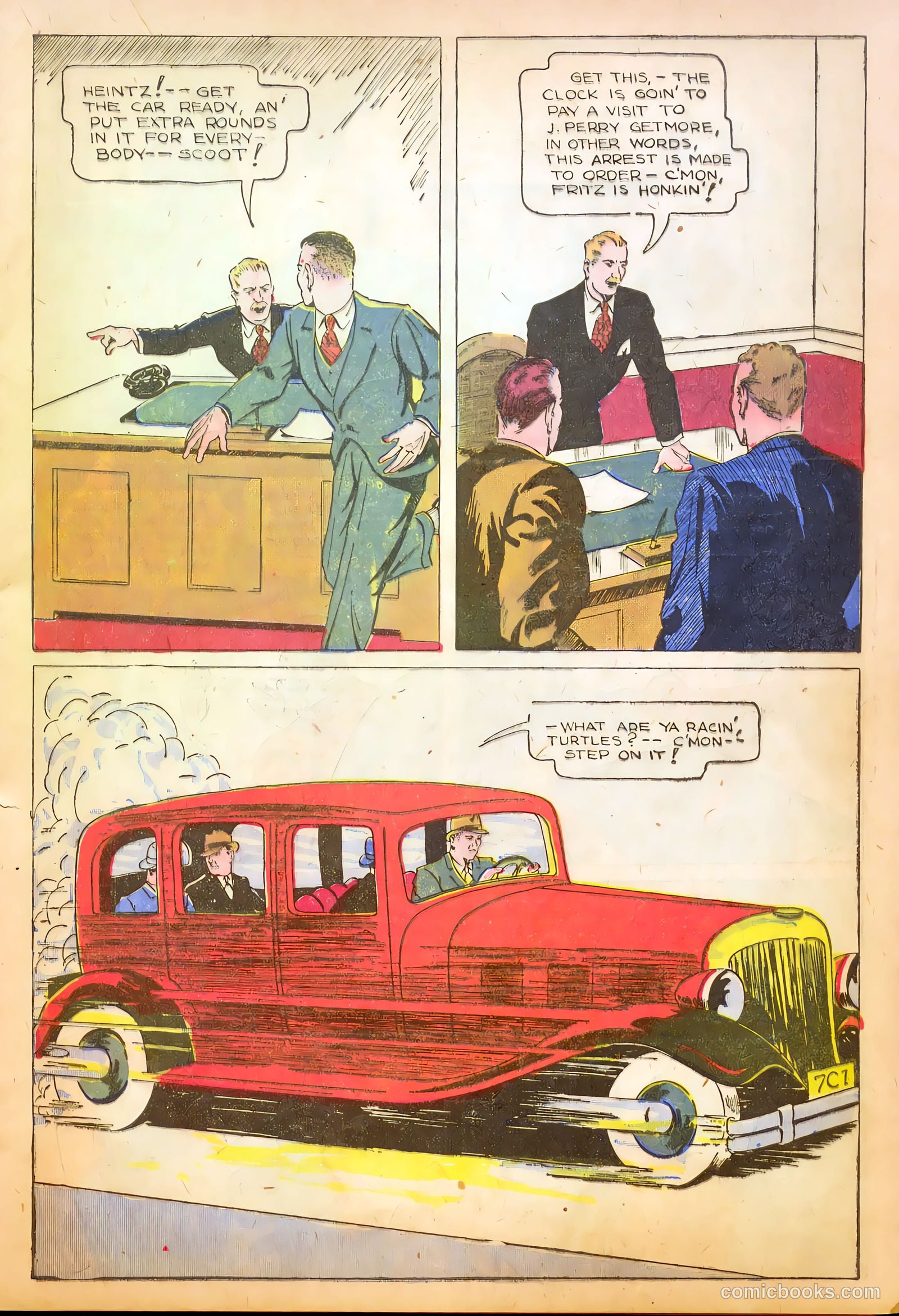 Bomber Comics #4 (1944) — page 3 of 11