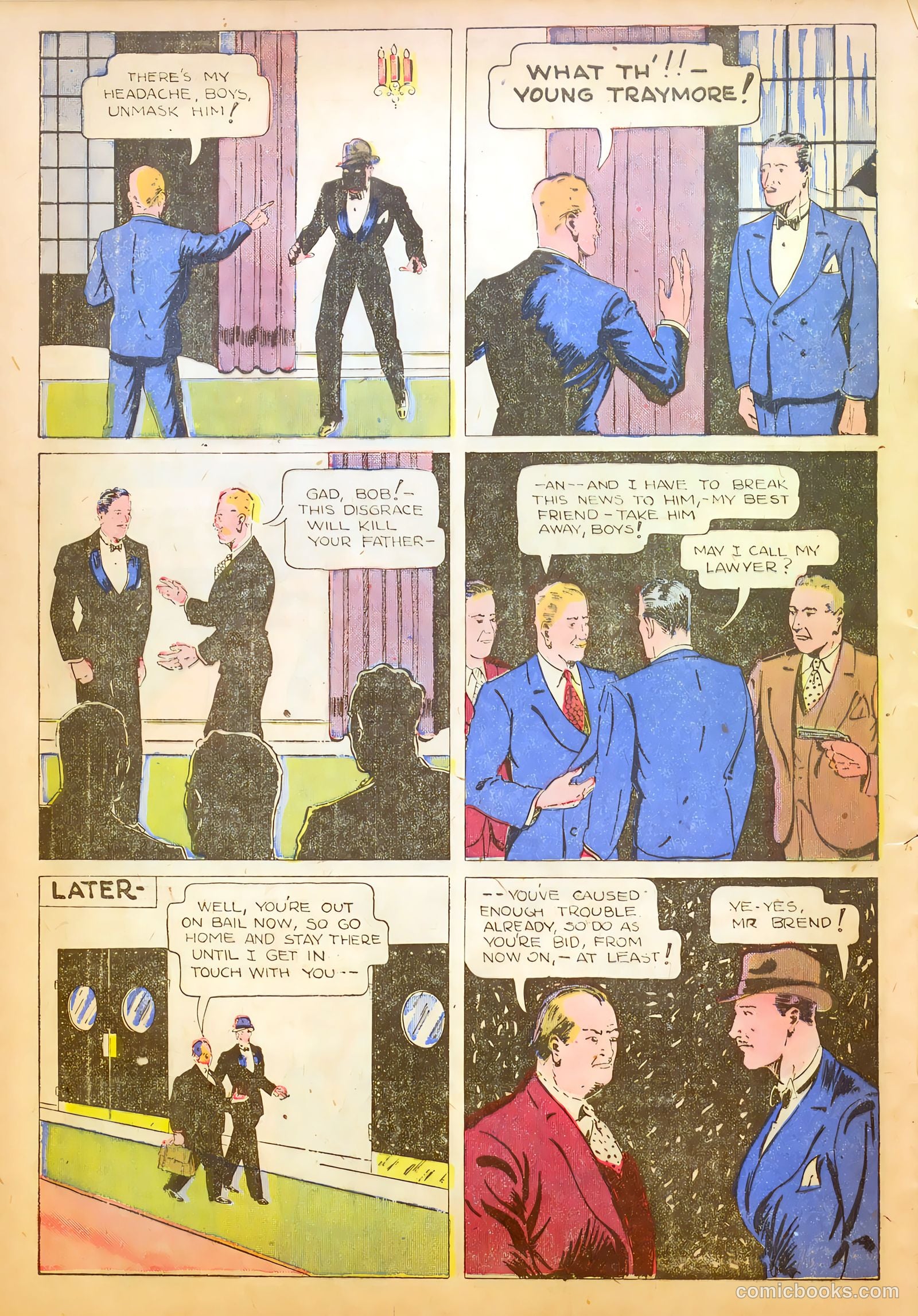 Bomber Comics #4 (1944) — page 6 of 11