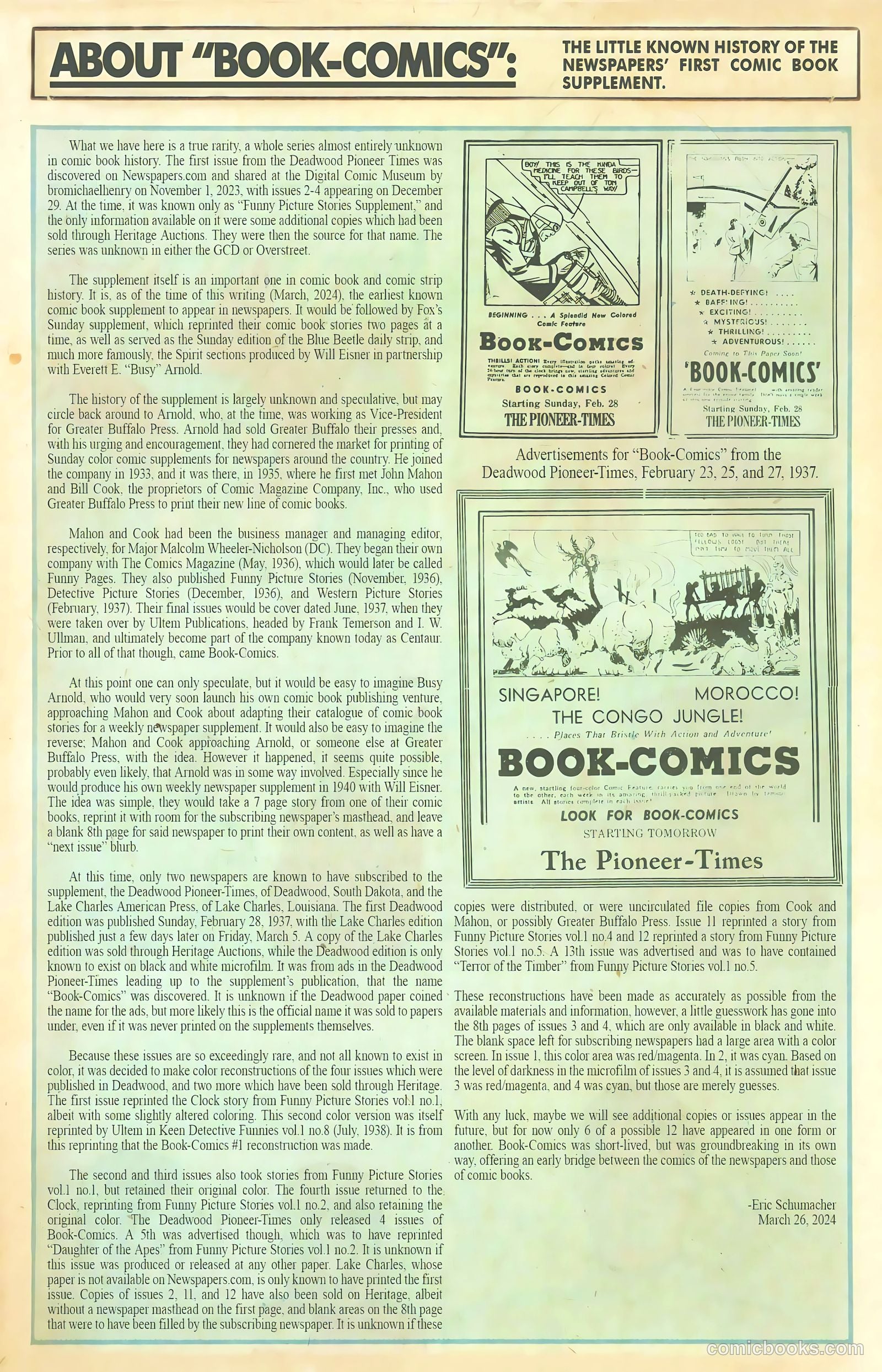Bomber Comics #4 (1944) — page 11 of 11