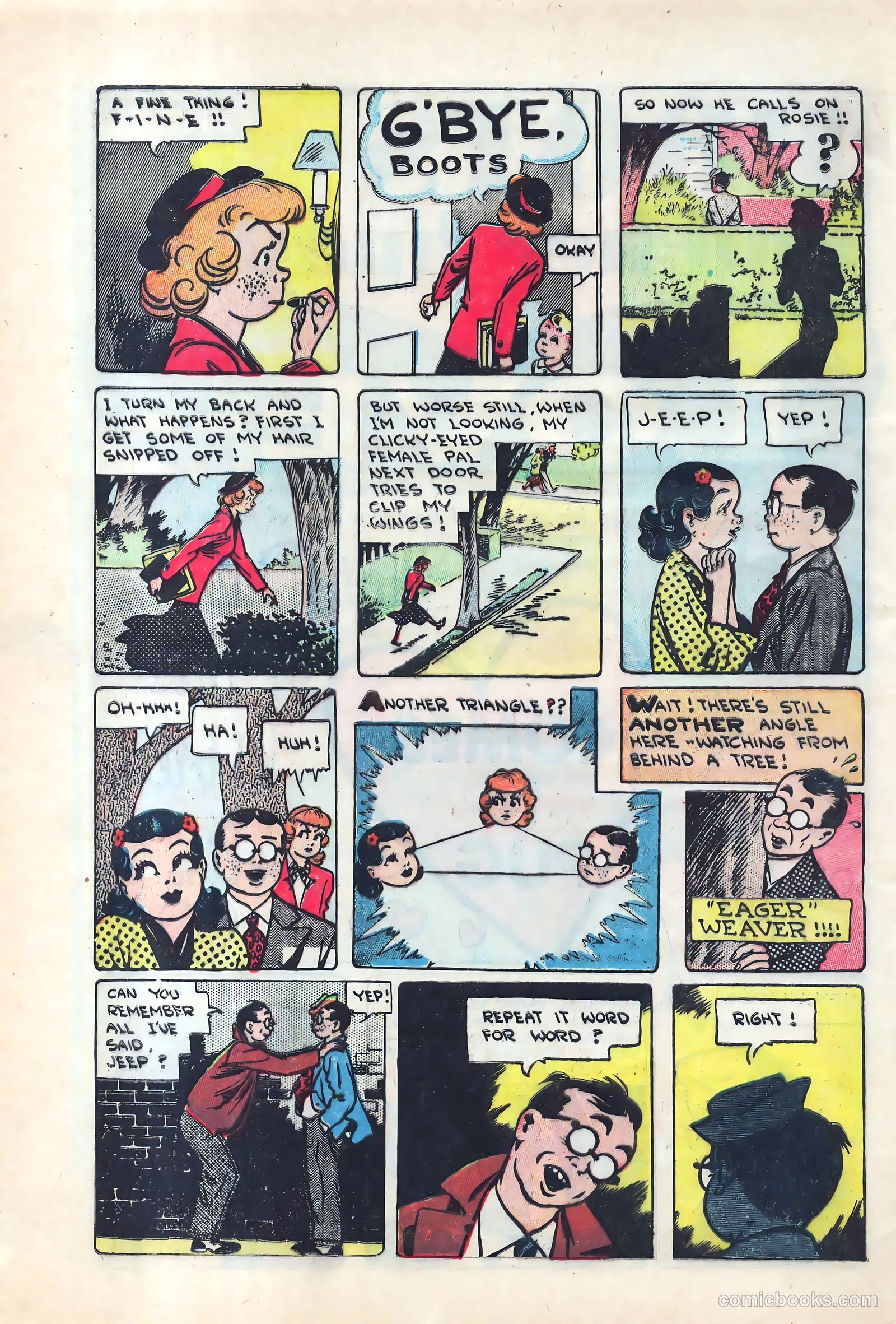 Boots and Her Buddies #1 (1955) — page 4 of 36