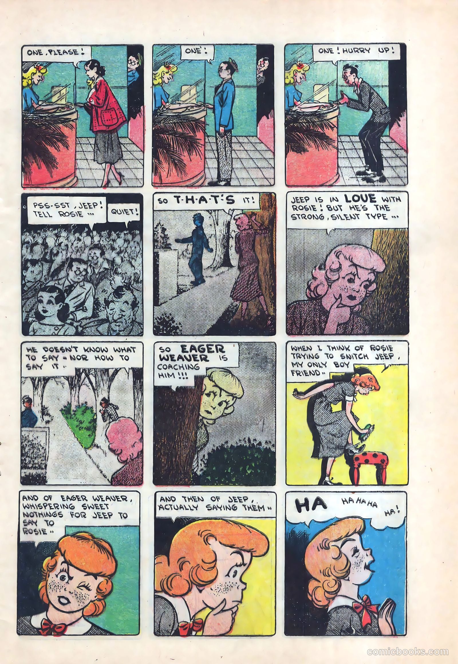 Boots and Her Buddies #1 (1955) — page 7 of 36
