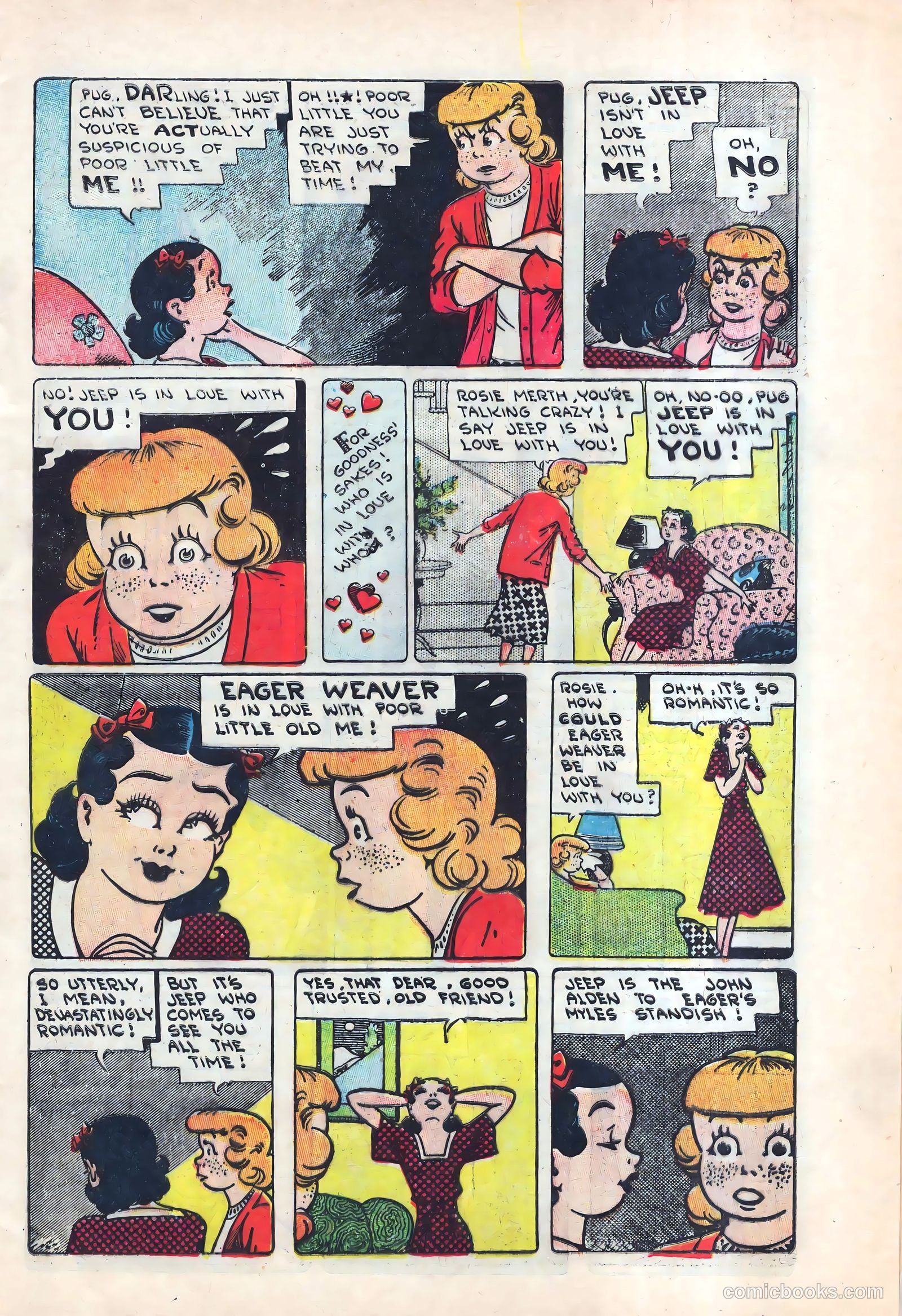 Boots and Her Buddies #1 (1955) — page 9 of 36